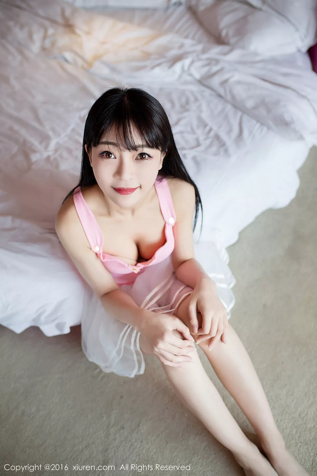 秀人集.com_[XiuRen秀人网]No.552_嫩模Mio莉莉丝居家私房粉色内衣秀傲人豪乳完美诱惑写真59P