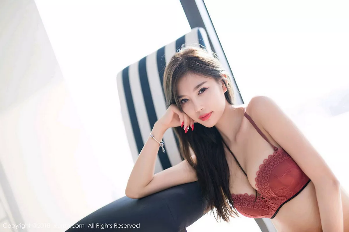 秀人集.com_[XiuRen秀人网]No.1196_甜美女神杨晨晨普吉岛旅拍红色内衣秀完美身材豪乳诱惑写真52P