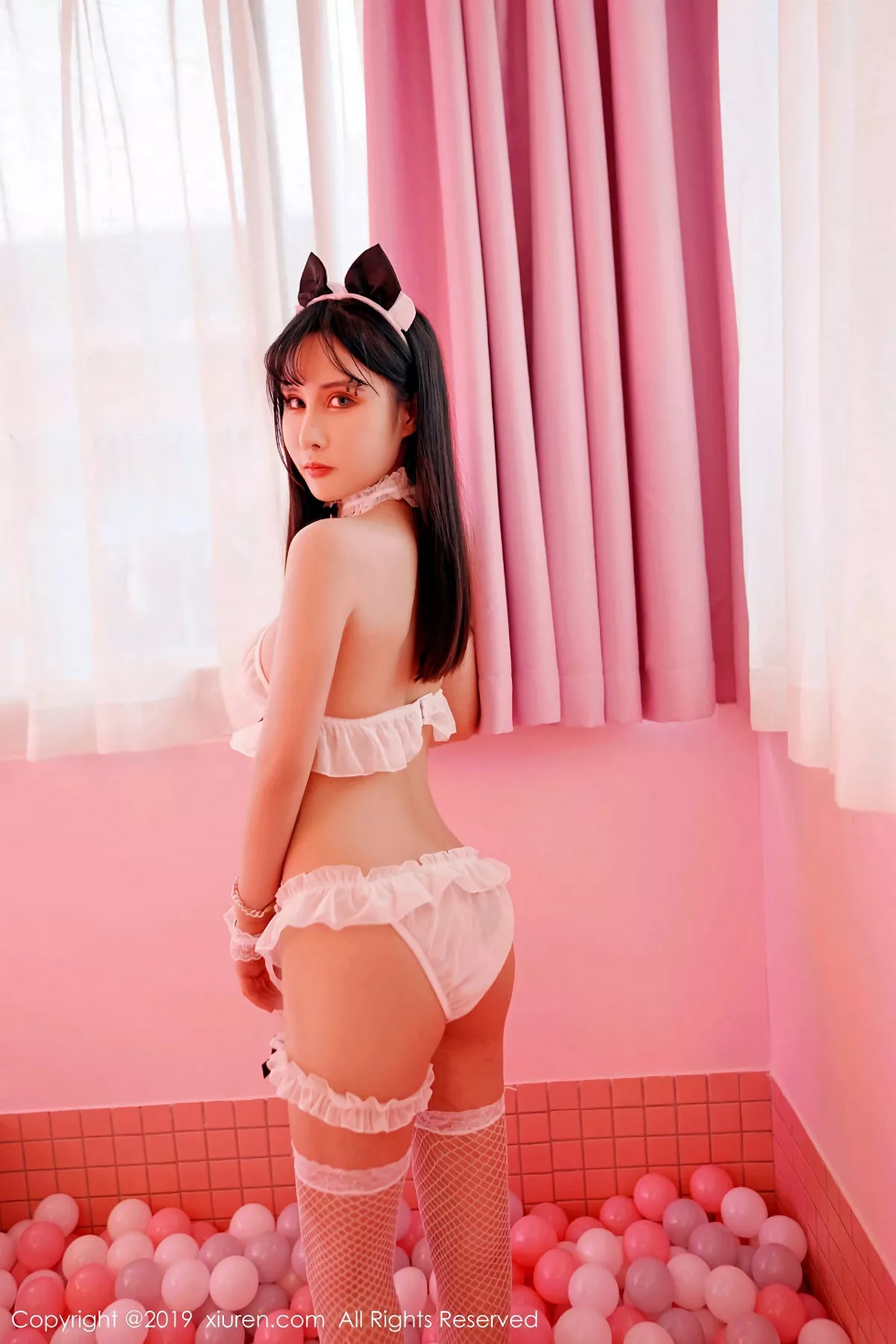 秀人集.com_[XiuRen秀人网]No.1610_嫩模邱淑贝私房性感不知火舞系列+魅惑网袜惹火诱惑写真40P
