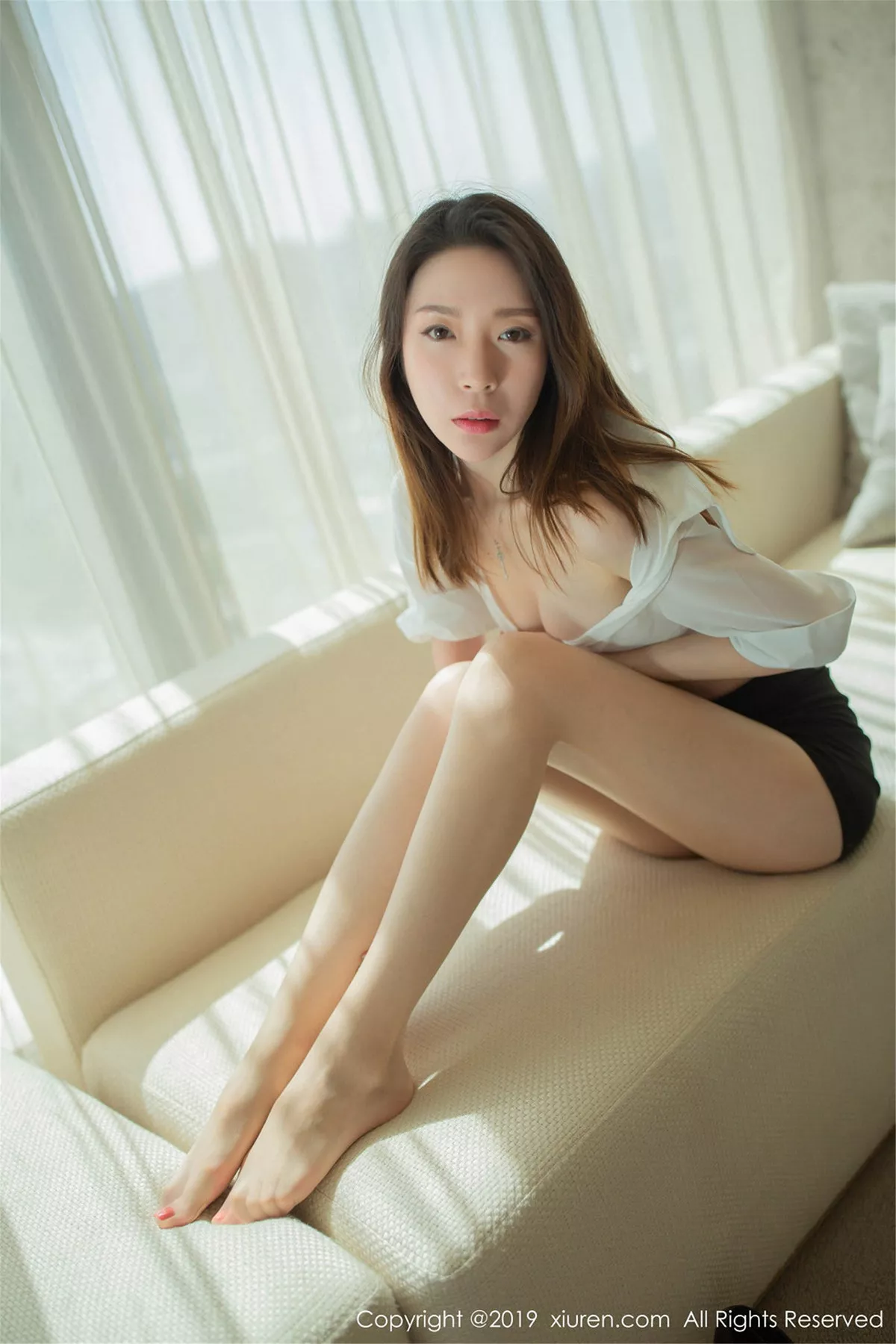 秀人集.com_[XiuRen秀人网]No.1645_嫩模梦心月私房秘书制服黑短裙配无内肉丝裤袜惹火诱惑写真95P