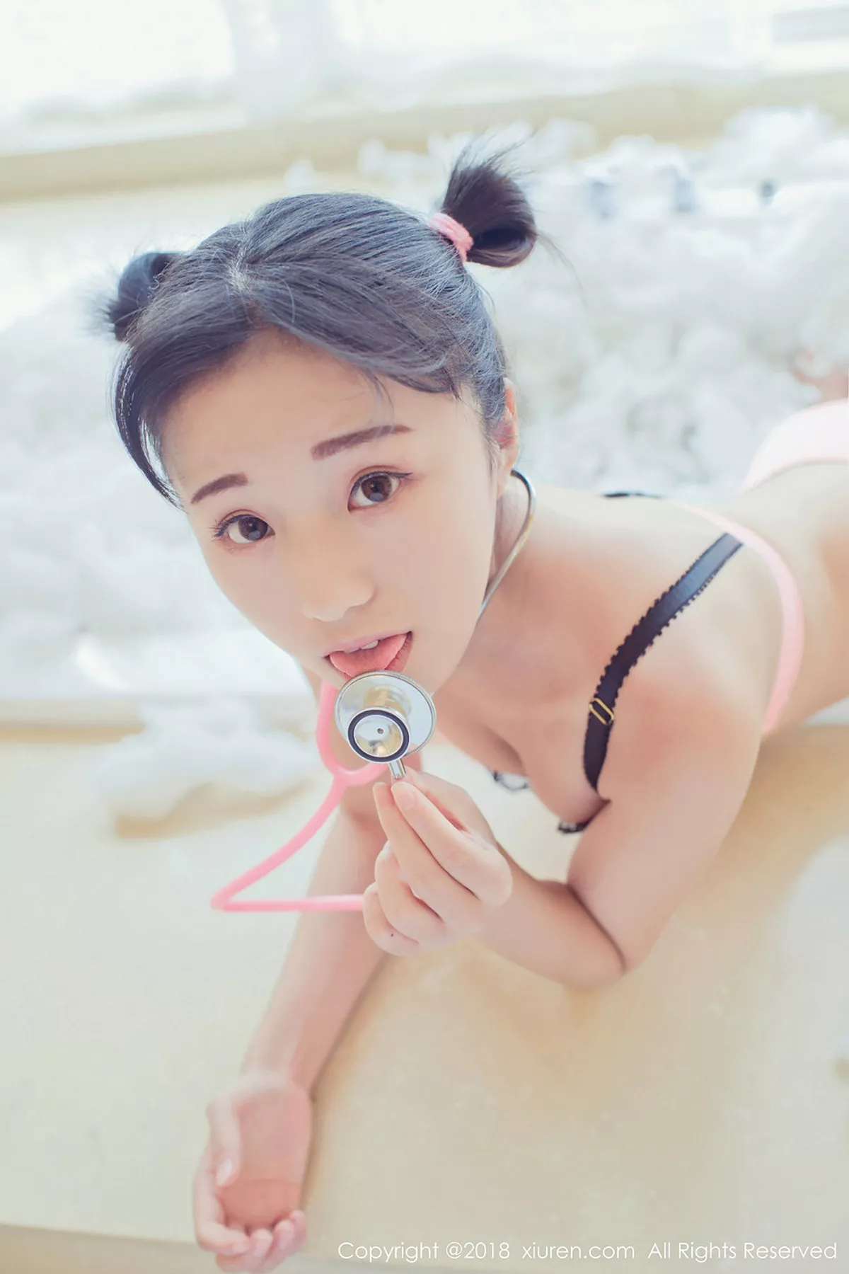 秀人集.com_[XiuRen秀人网]No.1220_嫩模苍井优香私房小护士粉色性感内衣秀傲人豪乳诱惑写真50P