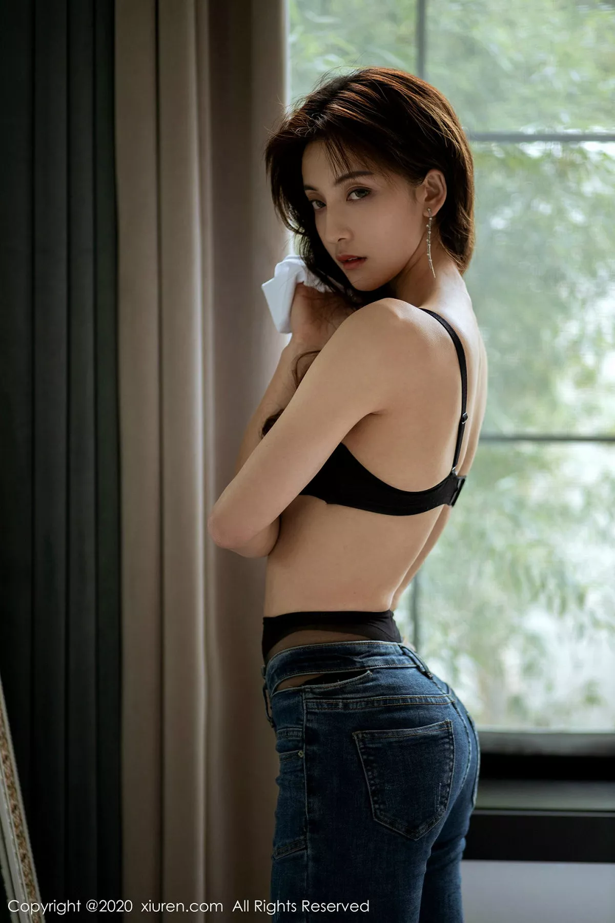 秀人集.com_[XiuRen秀人网]No.1901_嫩模林文文yooki私房脱紧身牛仔裤秀性感内衣翘臀诱惑写真65P