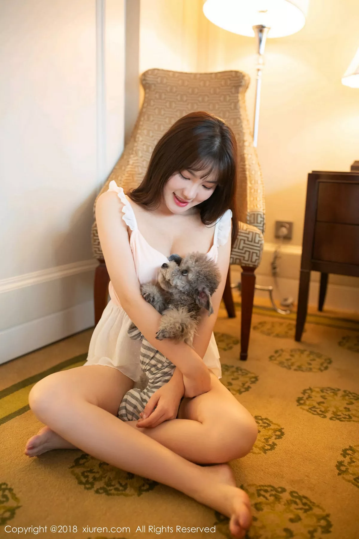 秀人集.com_[XiuRen秀人网]No.1291_嫩模小仓鼠私房白色蕾丝情趣内衣秀傲人巨乳惹火诱惑写真40P
