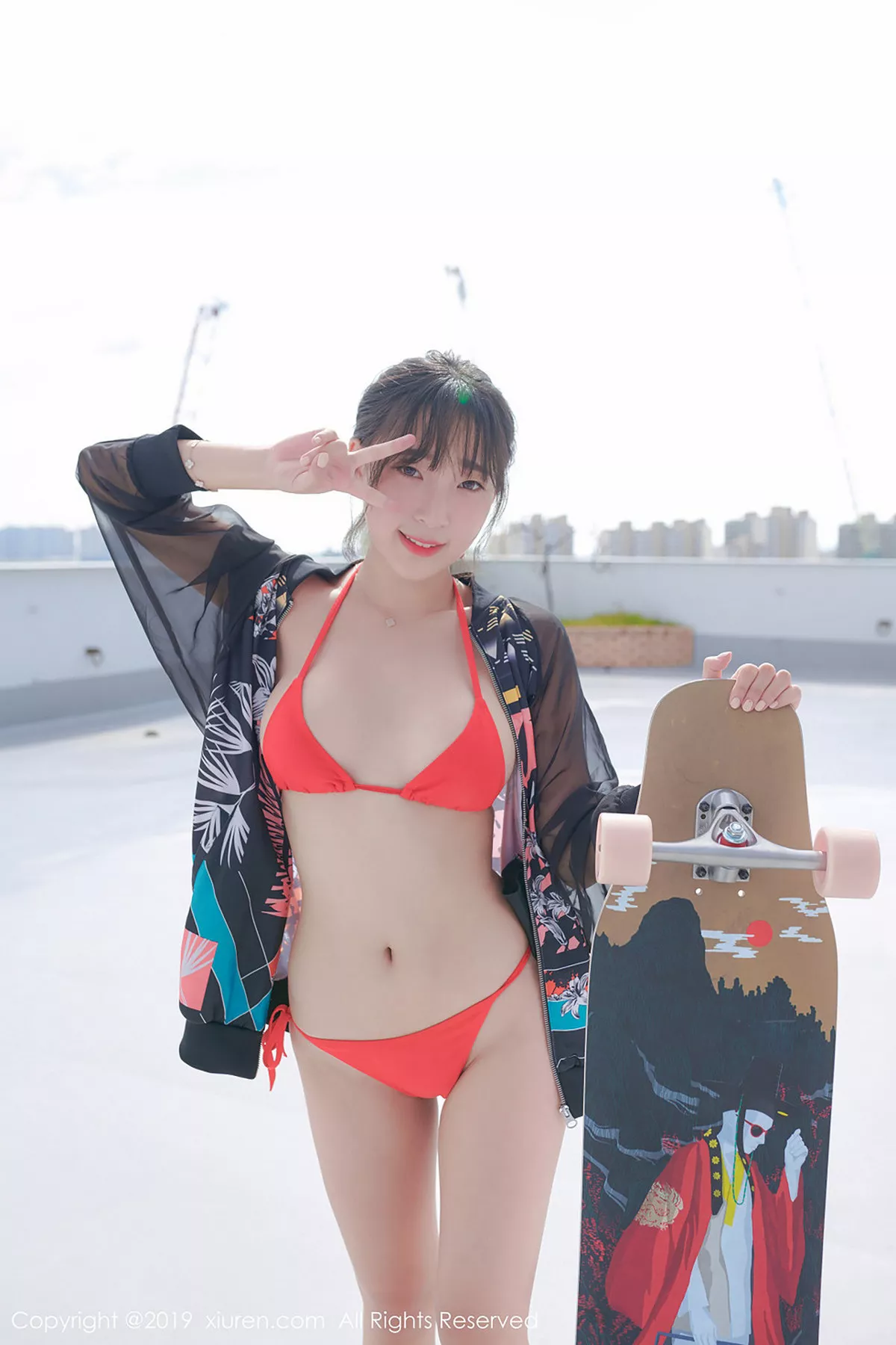 秀人集.com_[XiuRen秀人网]No.1304_模特_卿卿私房开背毛衣+户外红色比基尼秀完美身材性感写真49P