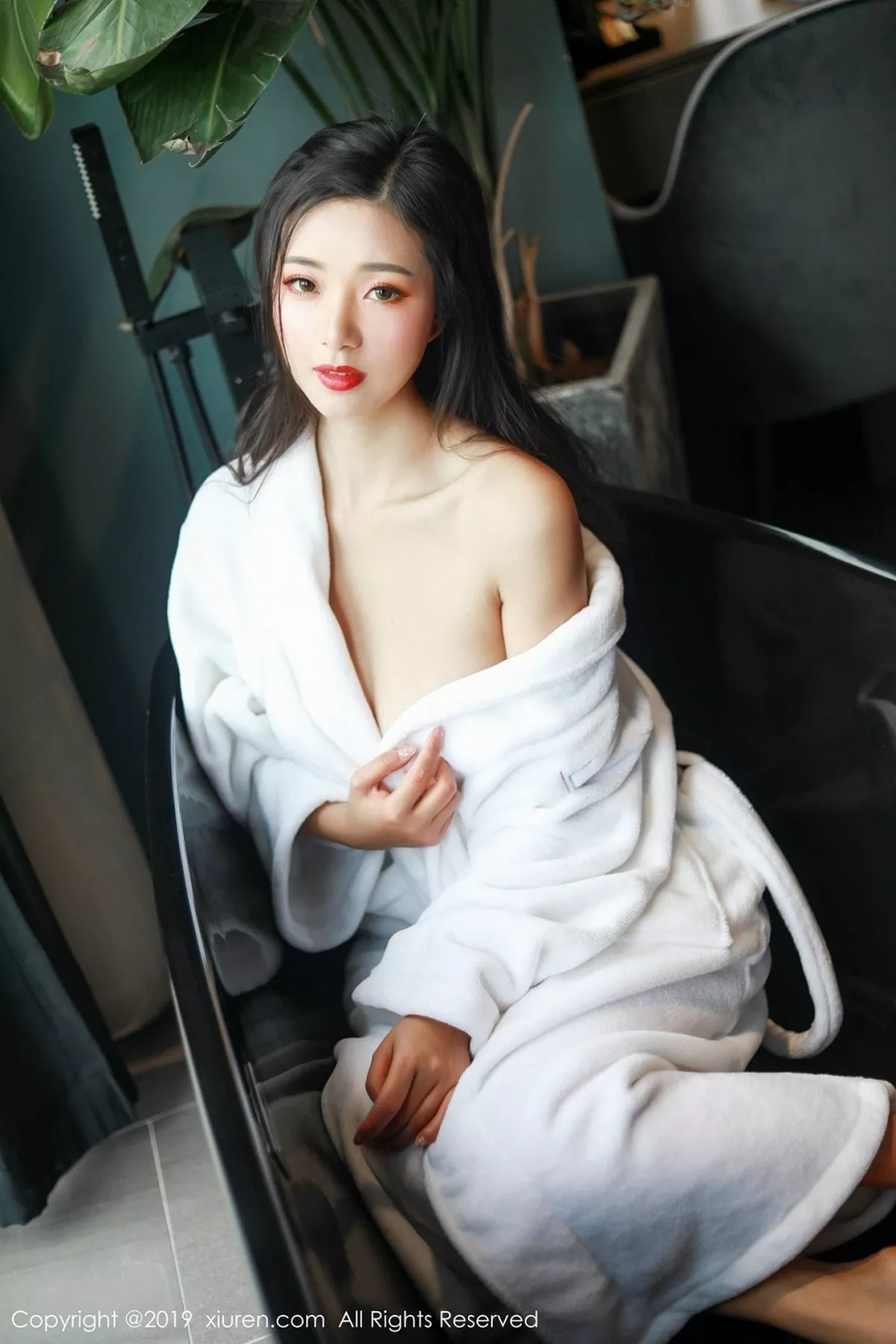 秀人集.com_[XiuRen秀人网]No.1382_嫩模宋-KiKi私房黑色高叉连体内衣半脱露豪乳喷血诱惑写真48P