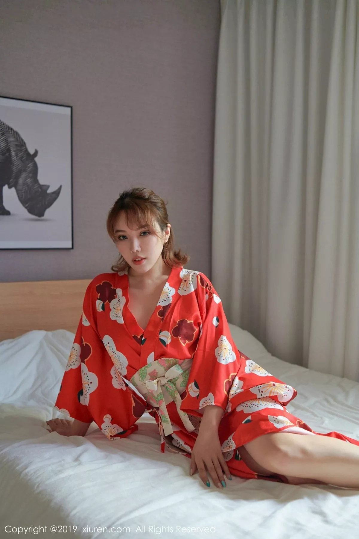 秀人集.com_[XiuRen秀人网]No.1549_女神黄乐然韩国旅拍私房日式和服半露豪乳惹火诱惑写真56P