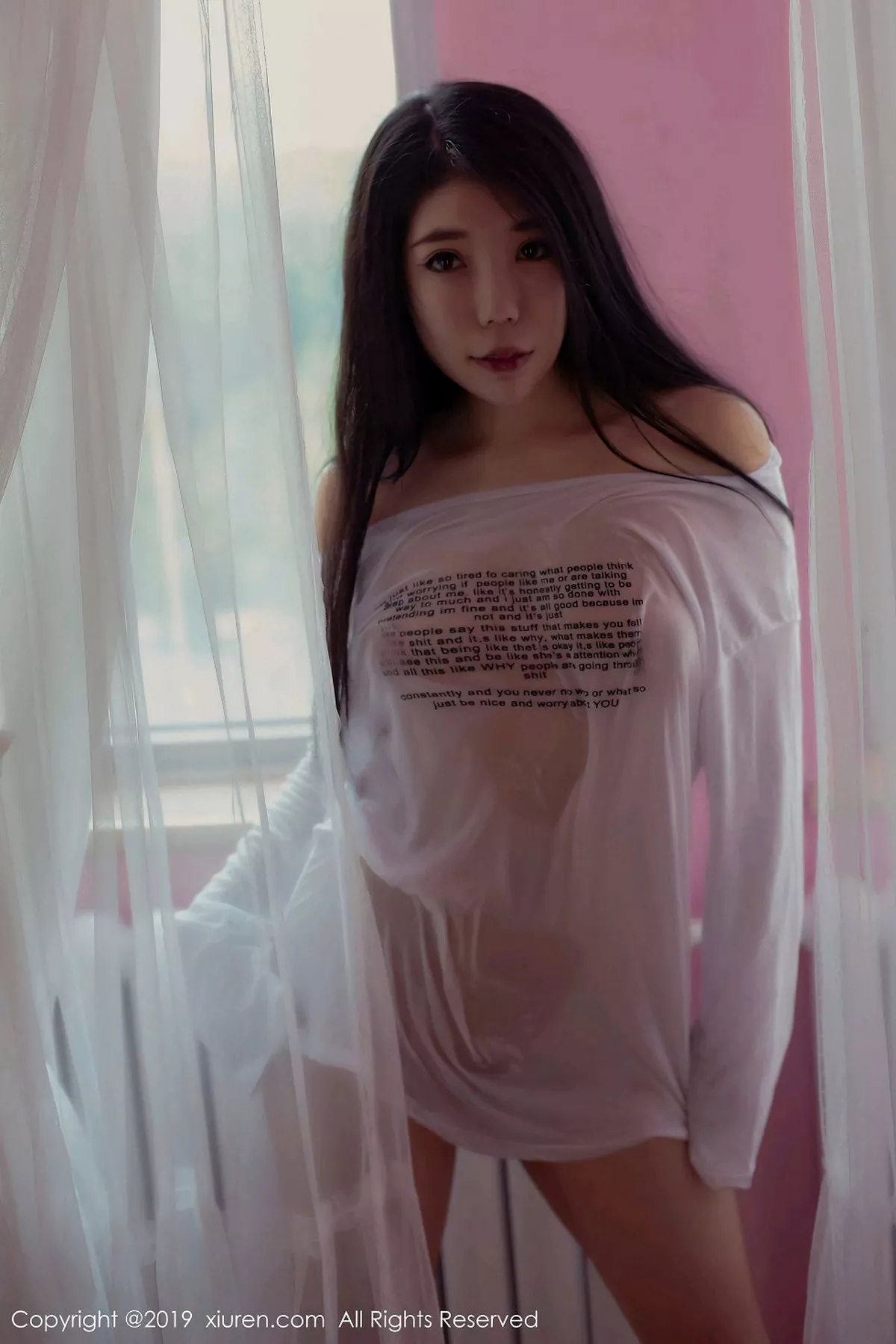 秀人集.com_[XiuRen秀人网]No.1553_嫩模放空lily私房透明湿身T恤+白色蕾丝内衣秀完美身材写真41P