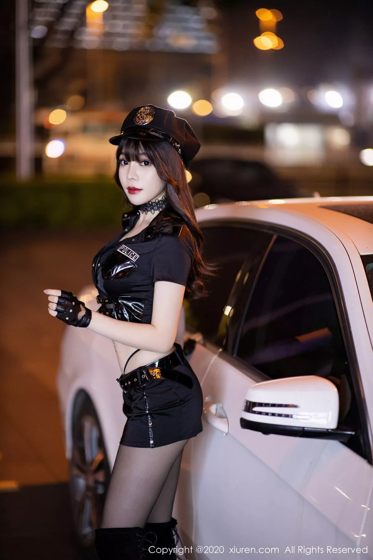 秀人集.com_[XiuRen秀人网]No.2226_女神芝芝Booty私房女警制服主题情趣内衣配黑丝袜魅惑写真80P