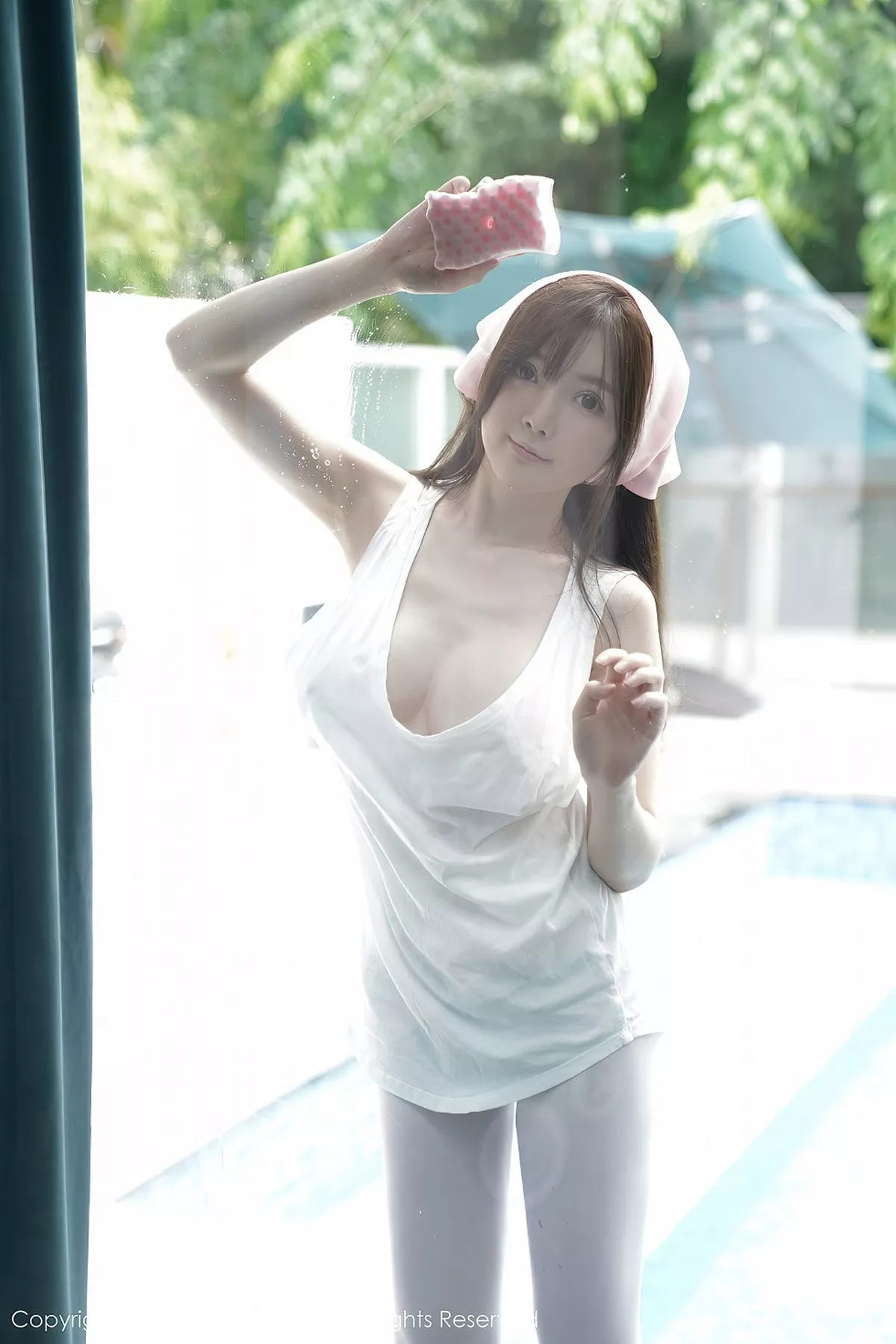 秀人集.com_[XiuRen秀人网]No.2557_女神糯美子Mini性感家政女仆主题超薄无内白丝裤袜极致诱惑写真106P