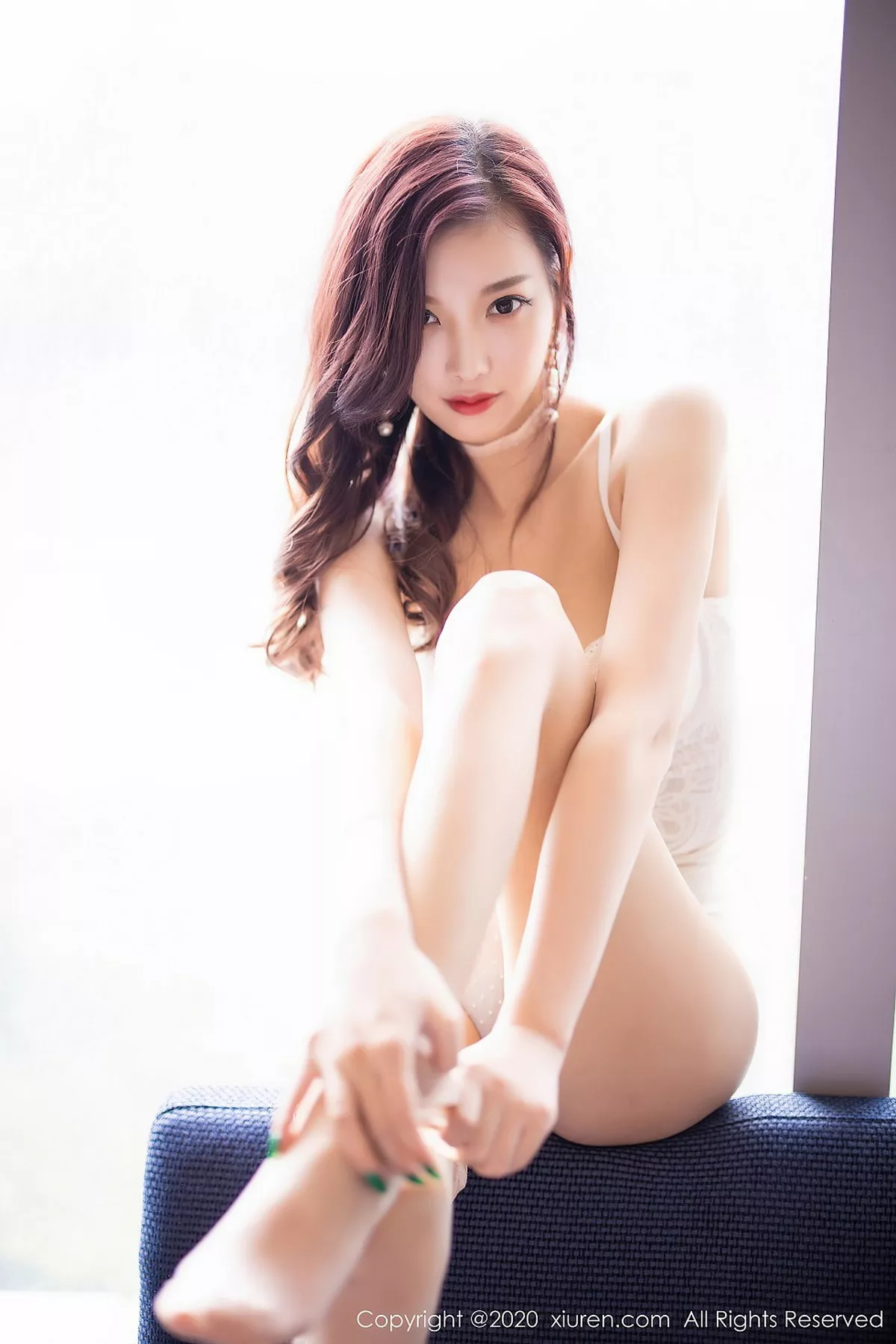 秀人集.com_[XiuRen秀人网]No.2567_女神杨晨晨sugar私房白色高叉连体内衣配蕾丝袜完美诱惑写真85P