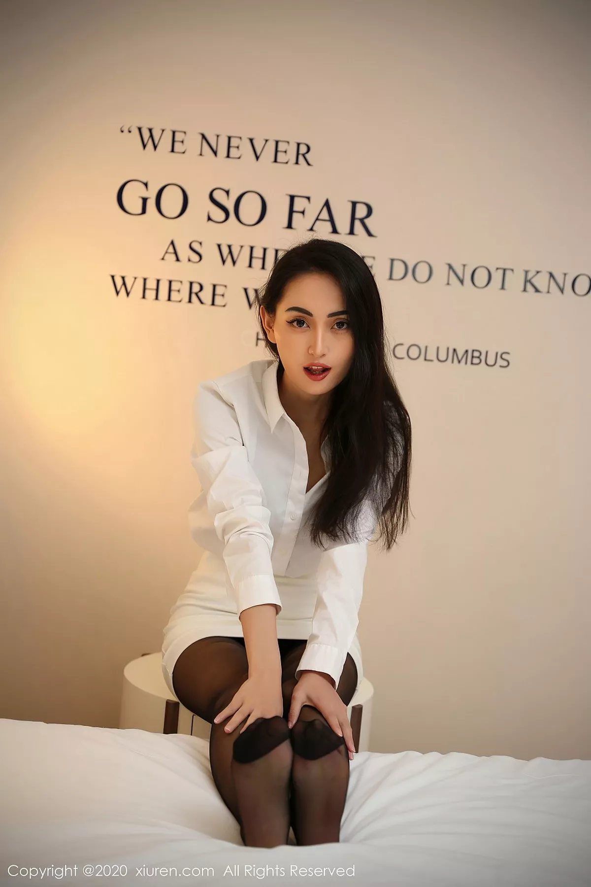 秀人集.com_[XiuRen秀人网]No.2569_嫩模陈舒羽私房性感白衬衣配黑色内衣秀黑丝裤袜完美诱惑写真46P