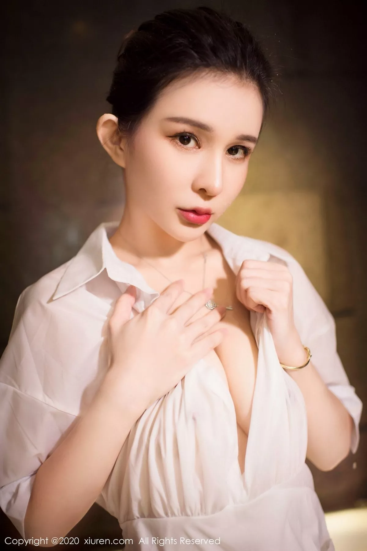 秀人集.com_[XiuRen秀人网]No.2684_女神张雨萌私房浴缸性感真空白色衬衫湿身秀惹火身材诱惑写真46P