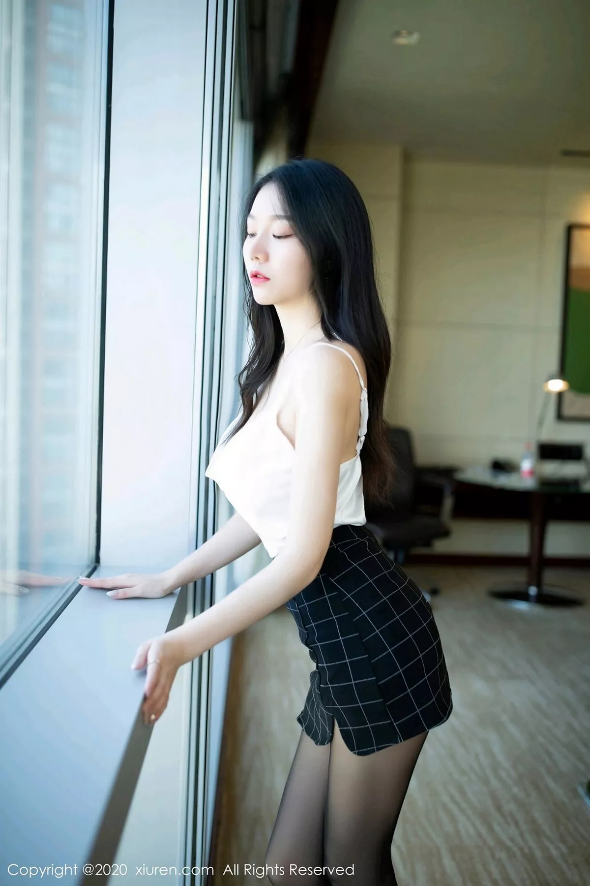 图片[2]-[XiuRen秀人网]第2710期安然Maleah写真-秀人集