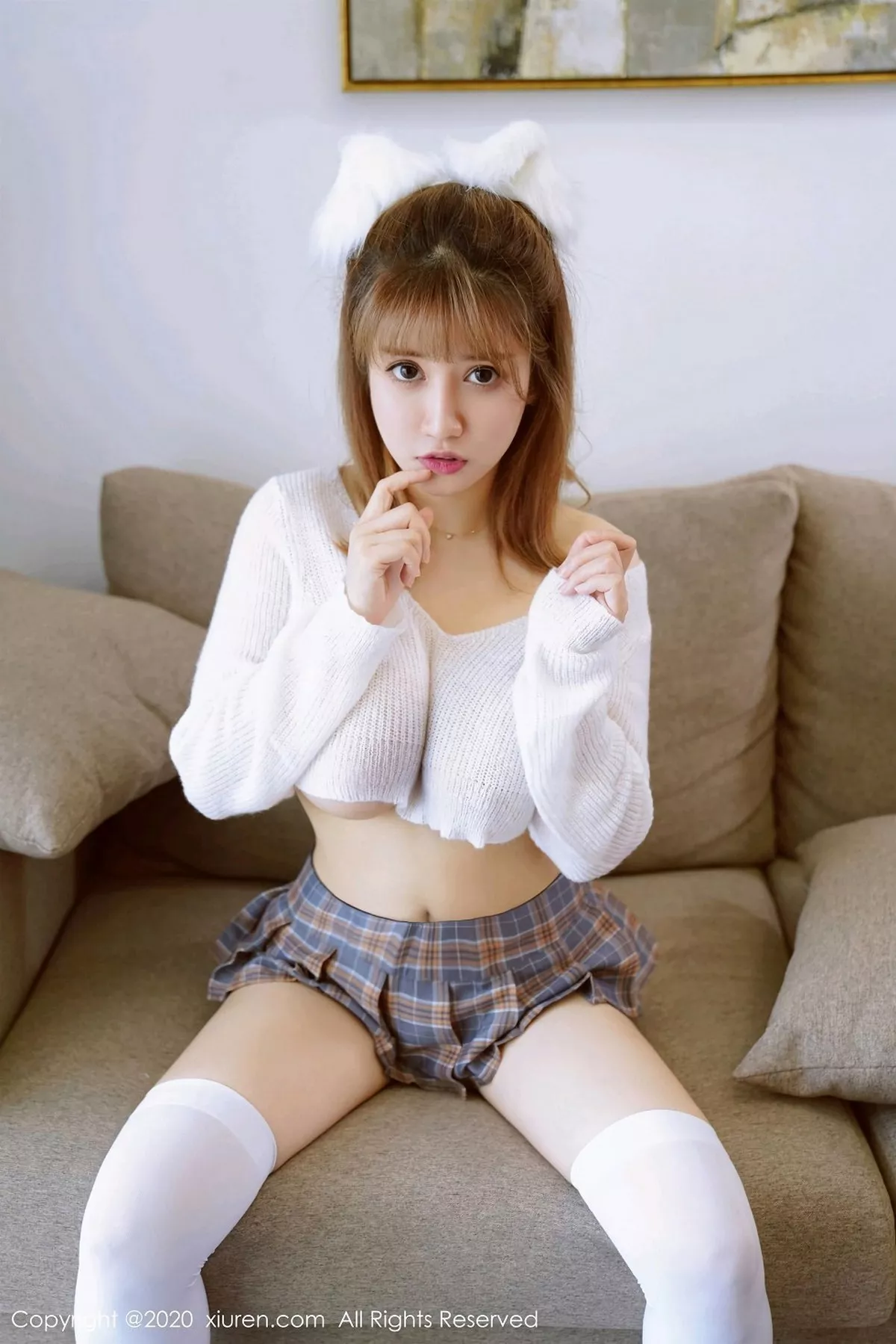 图片[7]-[XiuRen秀人网]第2715期周大萌写真-秀人集