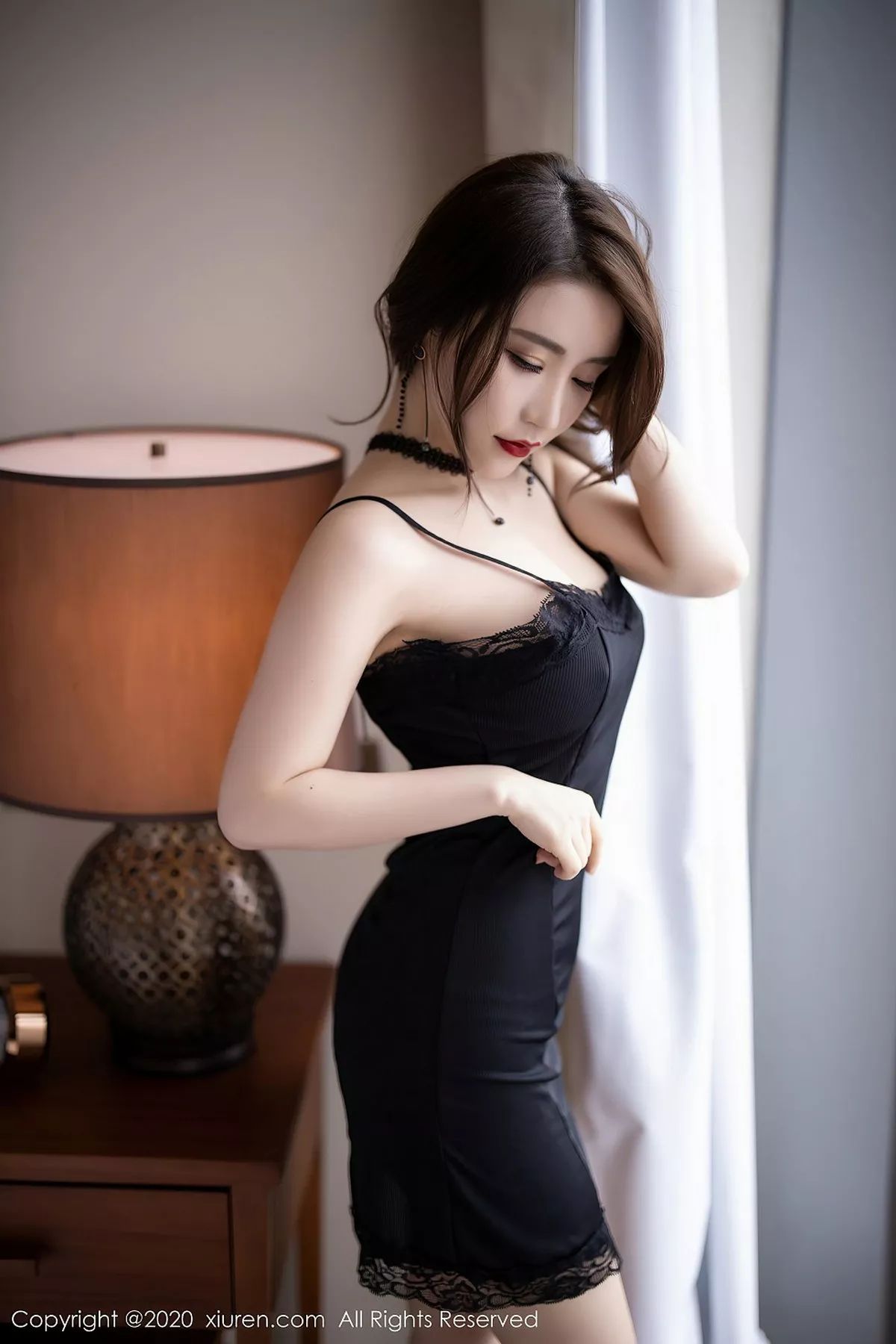 秀人集.com_[XiuRen秀人网]No.2620_女神绯月樱-Chery黑色蕾丝吊裙配蕾丝吊袜秀美腿完美诱惑写真110P