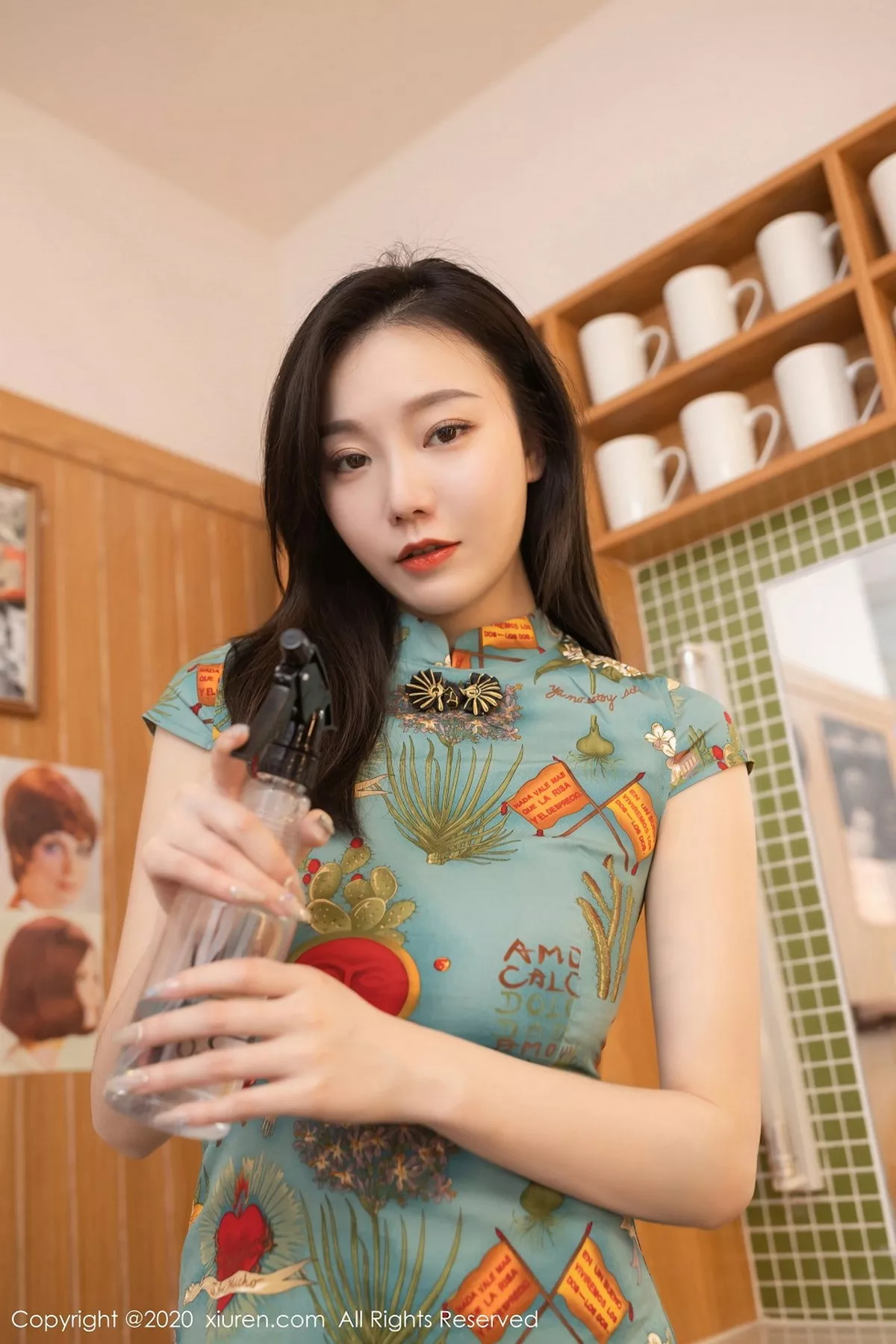 秀人集.com_[XiuRen秀人网]No.2963_嫩模安然Maleah新年发型屋主题怀旧港风旗袍半露豪乳诱惑写真65P
