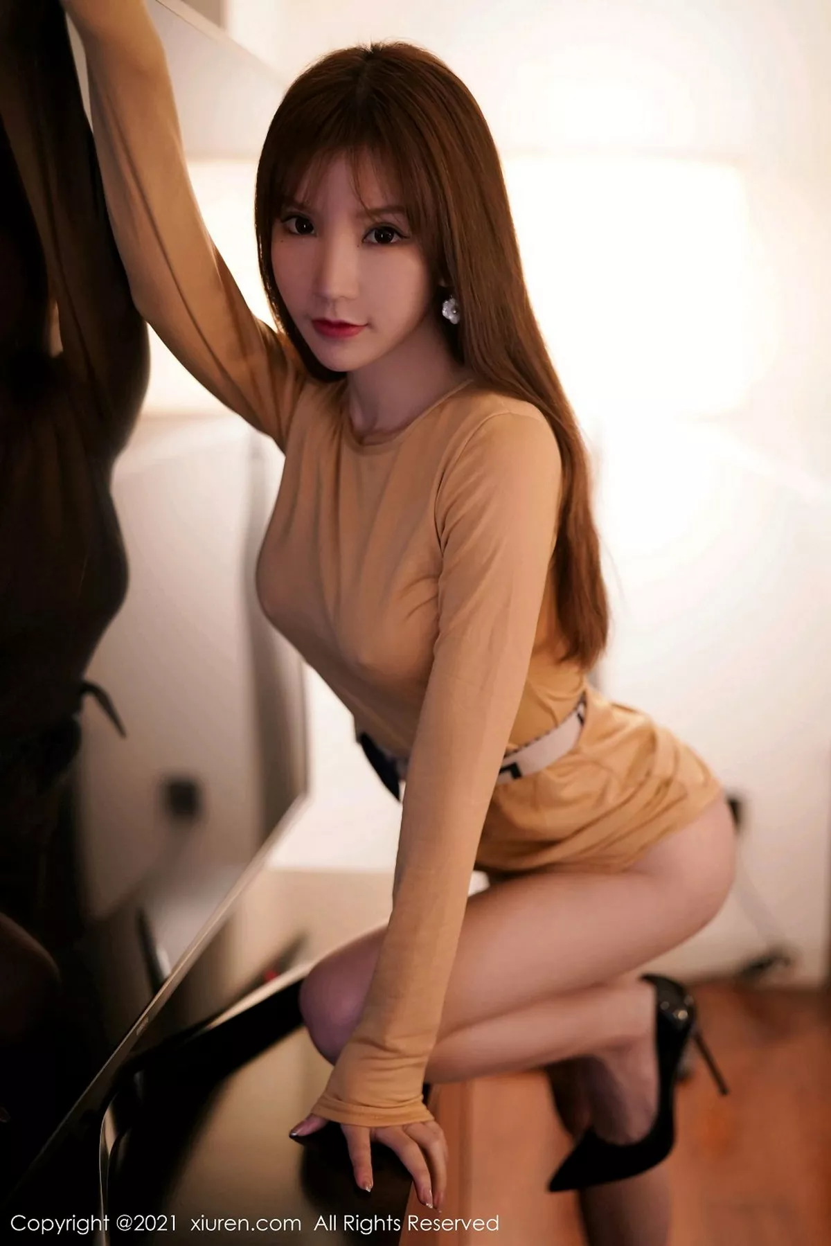 秀人集.com_[XiuRen秀人网]No.3005_女神周于希Sandy浴室中真空连身裙半撩露豪乳半球极致诱惑写真80P