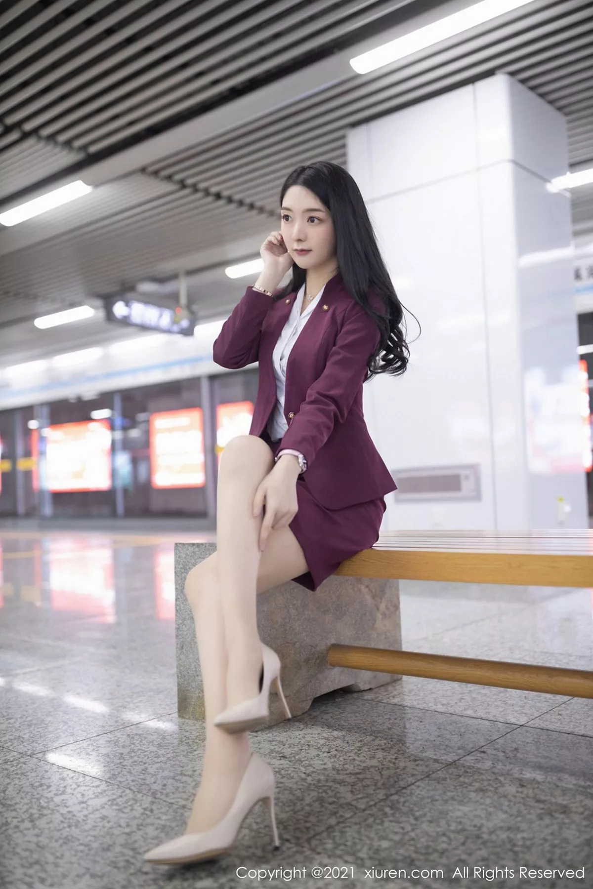 图片[5]-[XiuRen秀人网]第3092期小热巴写真-秀人集