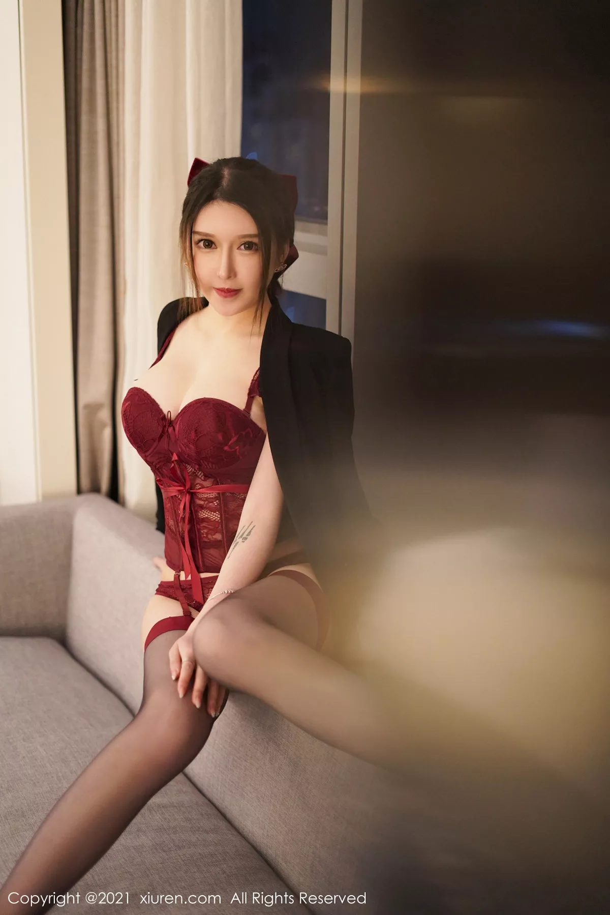 图片[8]-[XiuRen秀人网]第3204期玉兔miki写真-秀人集
