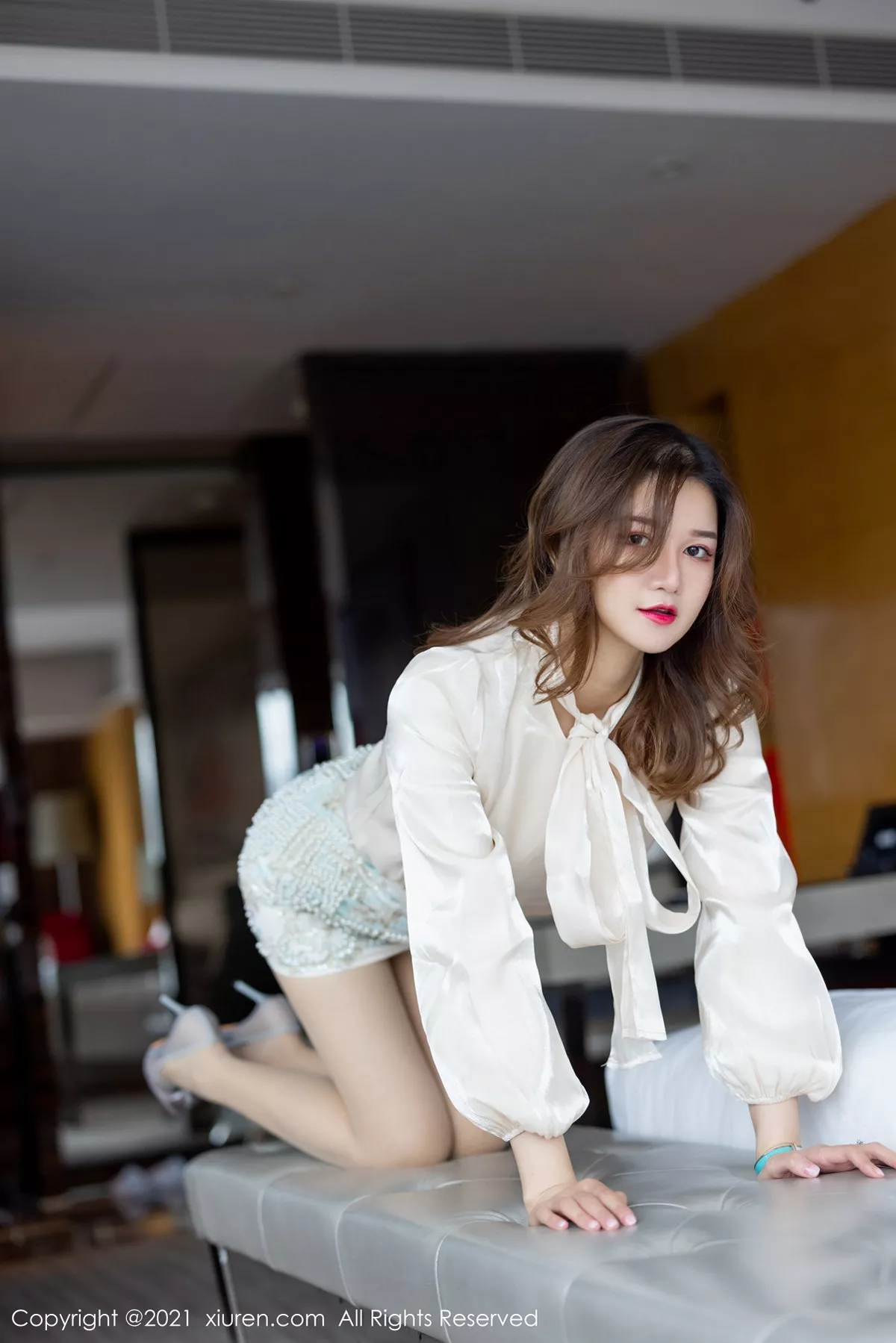 图片[14]-[XiuRen秀人网]第3211期芷萱mimi写真-秀人集