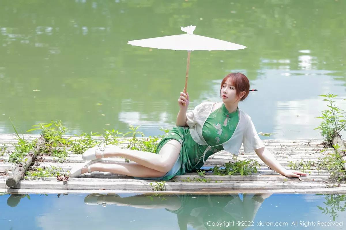 图片[4]-[XiuRen秀人网]第5276期养乐多写真-秀人集