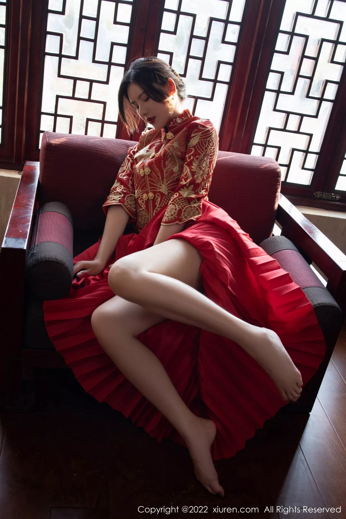 图片[2]-[XiuRen秀人网]第5319期就是阿朱啊写真-秀人集
