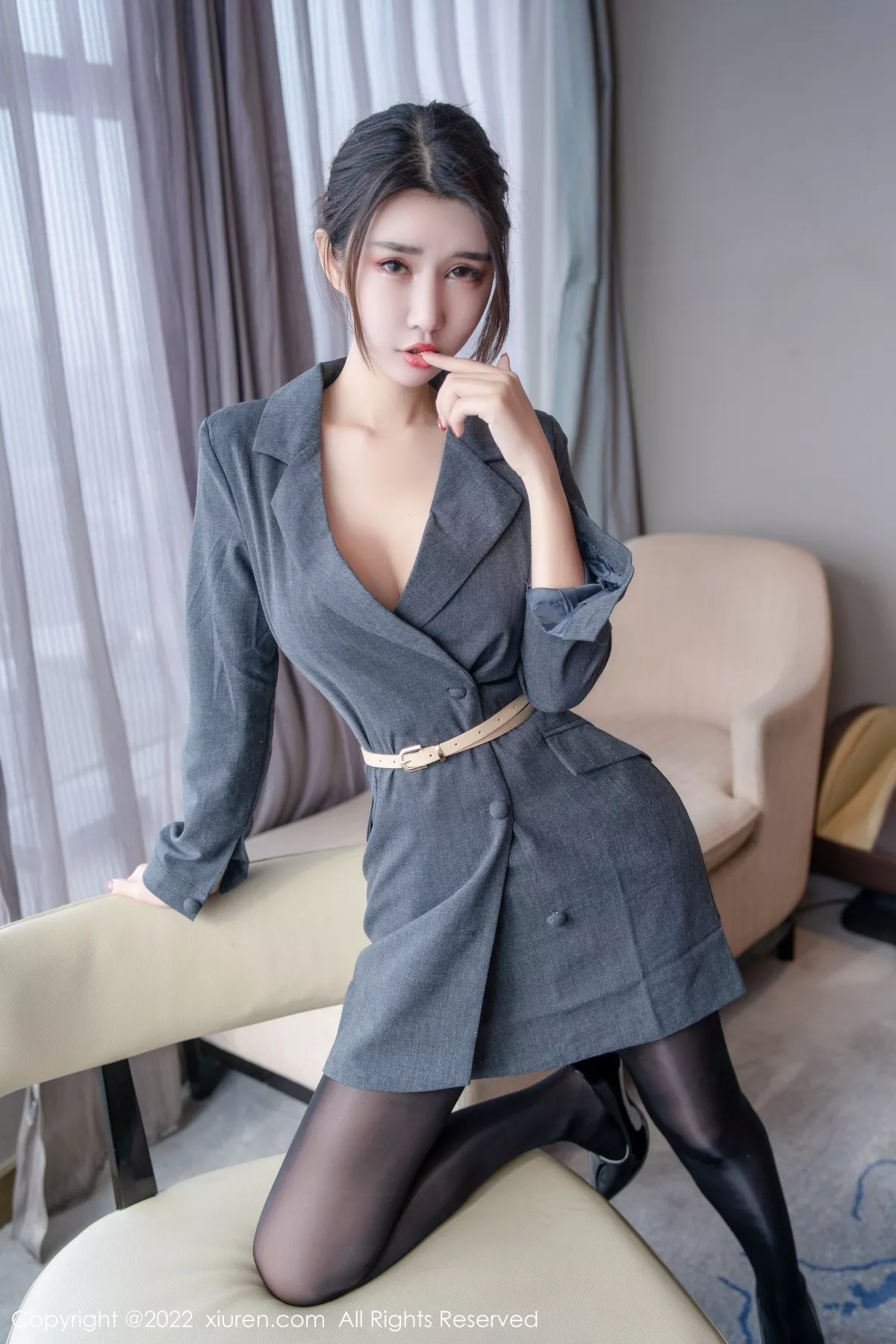 图片[6]-[XiuRen秀人网]第5332期夏沫沫写真-秀人集