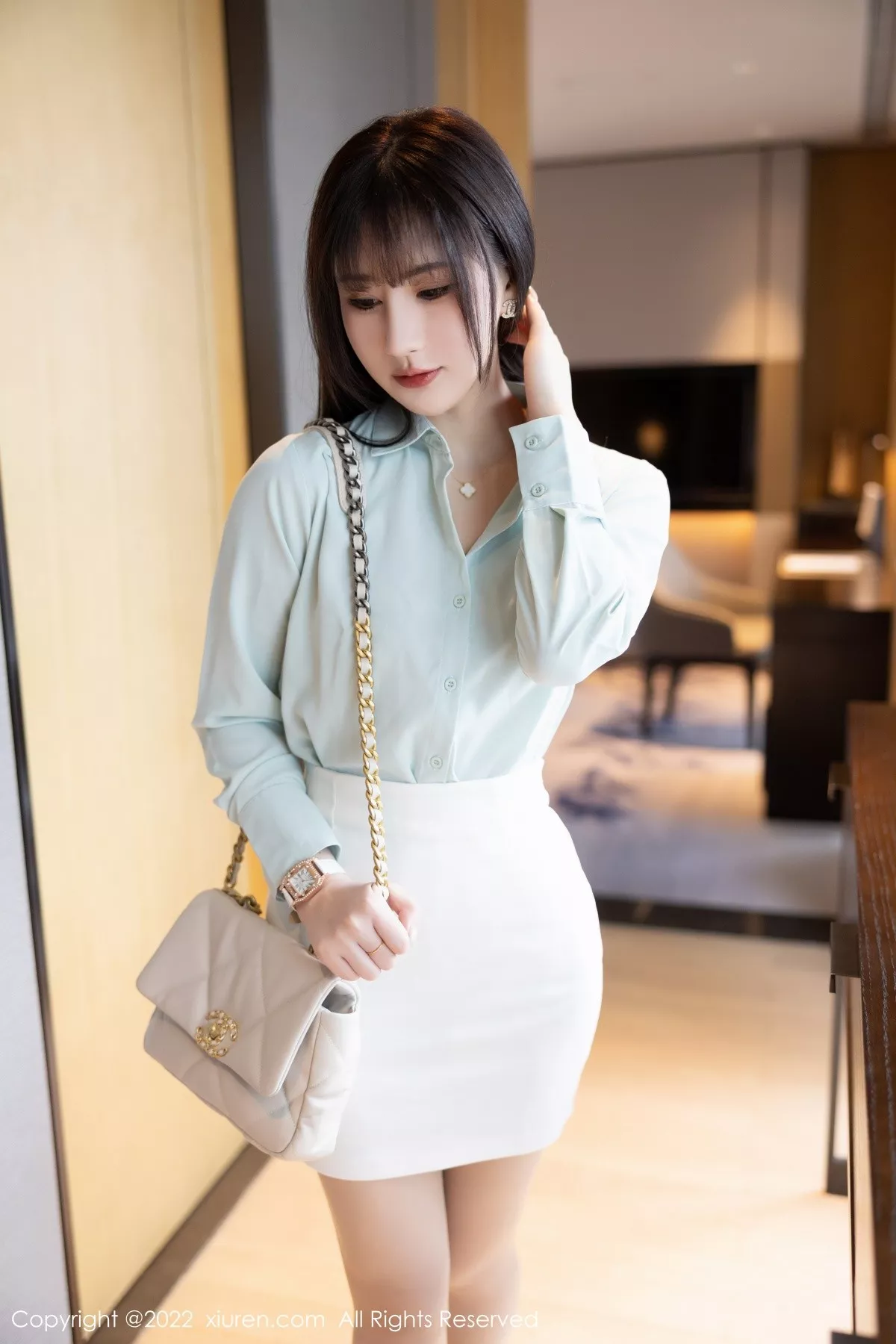 图片[3]-[XiuRen秀人网]第5555期张欣欣写真-秀人集