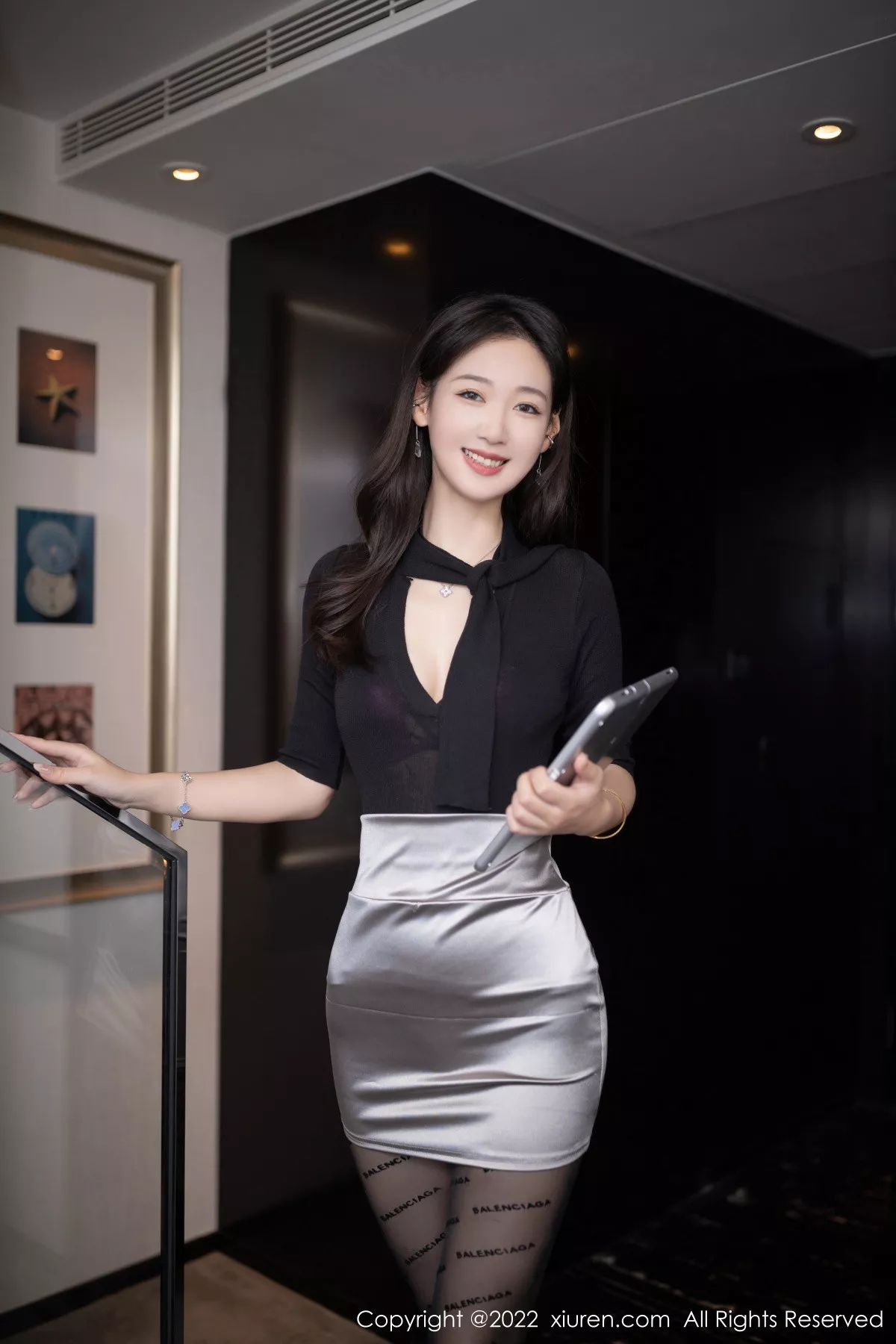 图片[2]-[XiuRen秀人网]第5887期唐安琪写真-秀人集