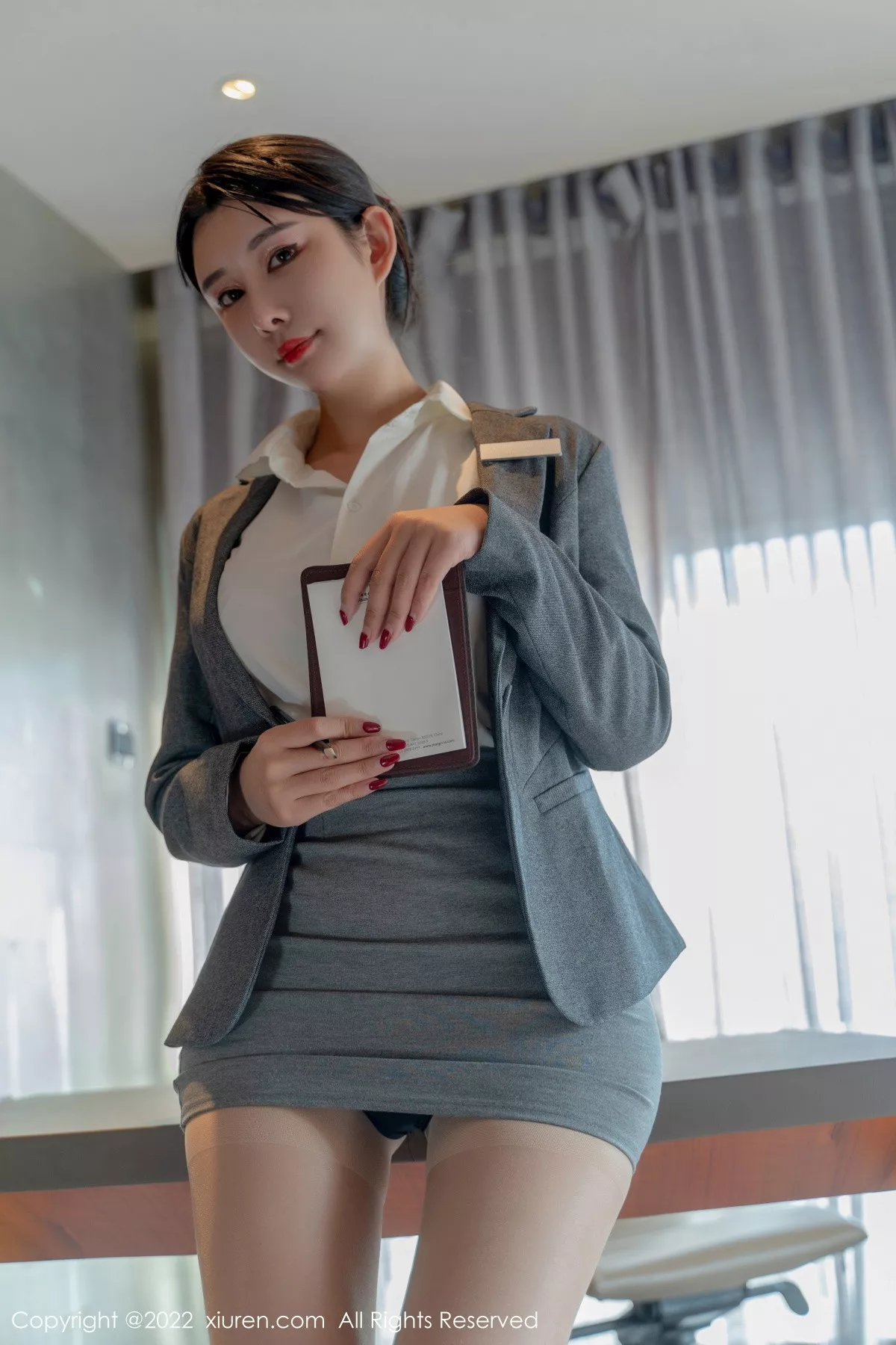 图片[9]-[XiuRen秀人网]第6054期夏沫沫写真-秀人集