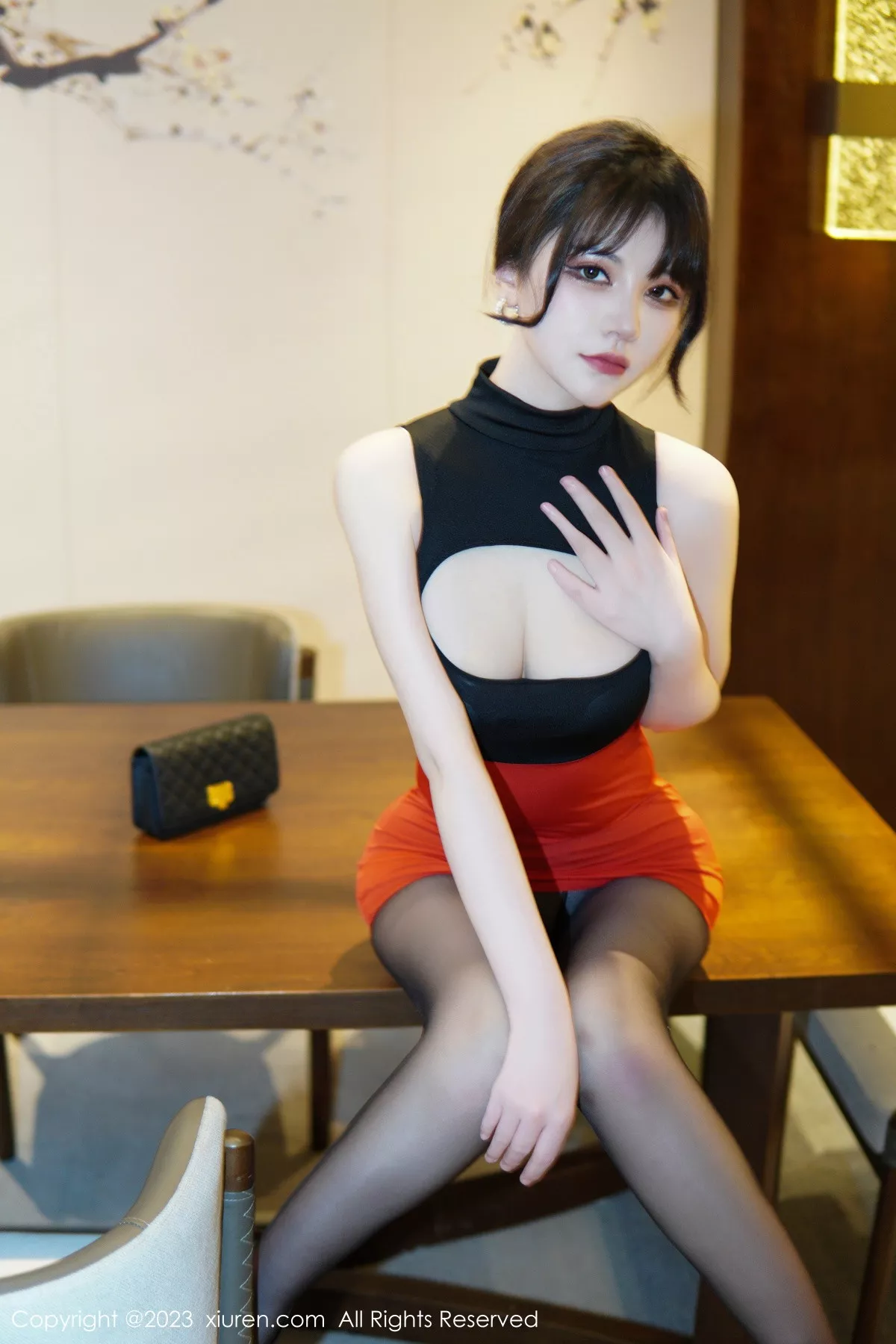 图片[14]-[XiuRen秀人网]第6075期桃桃子写真-秀人集
