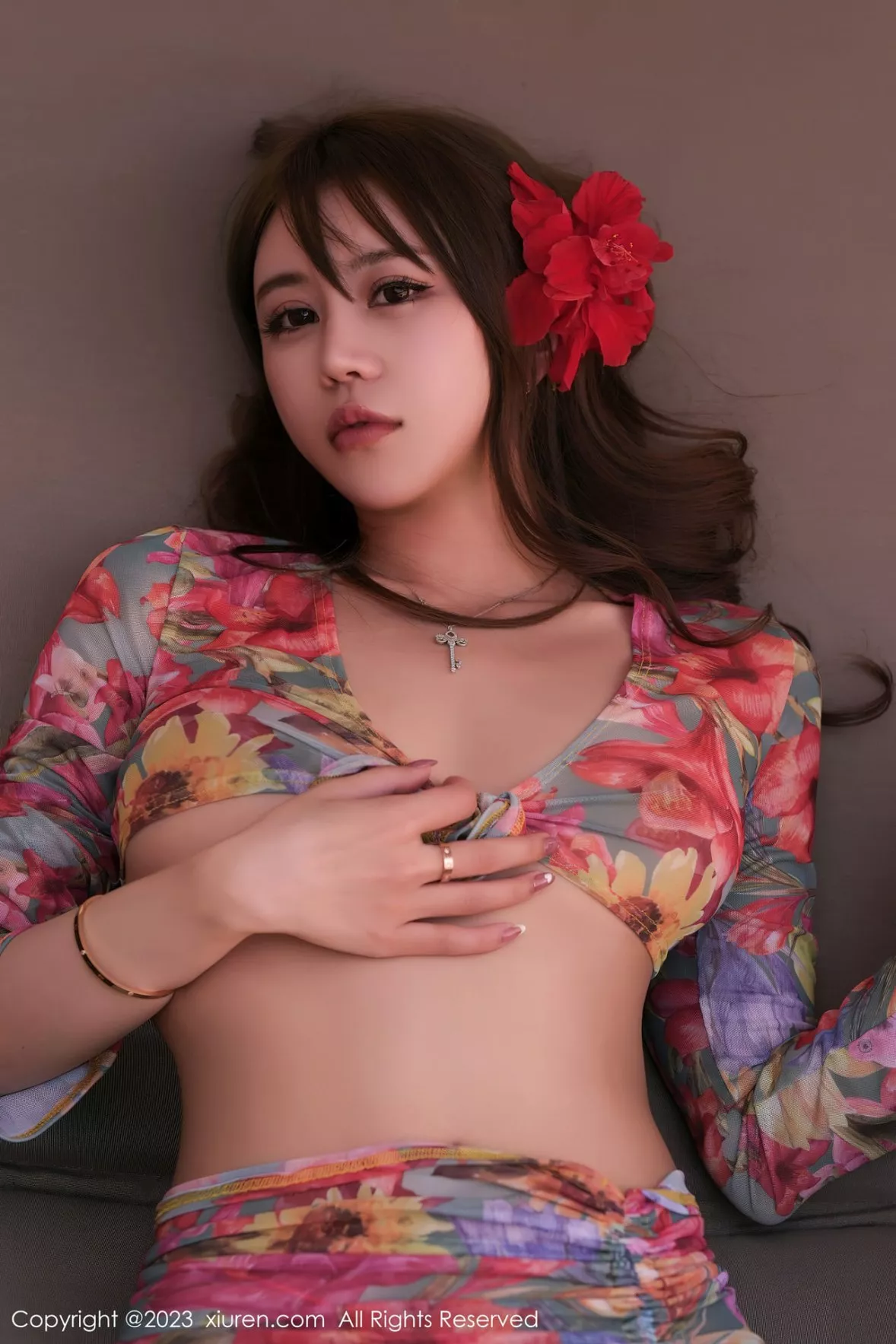 图片[14]-[XiuRen秀人网]第6081期甜仔写真-秀人集