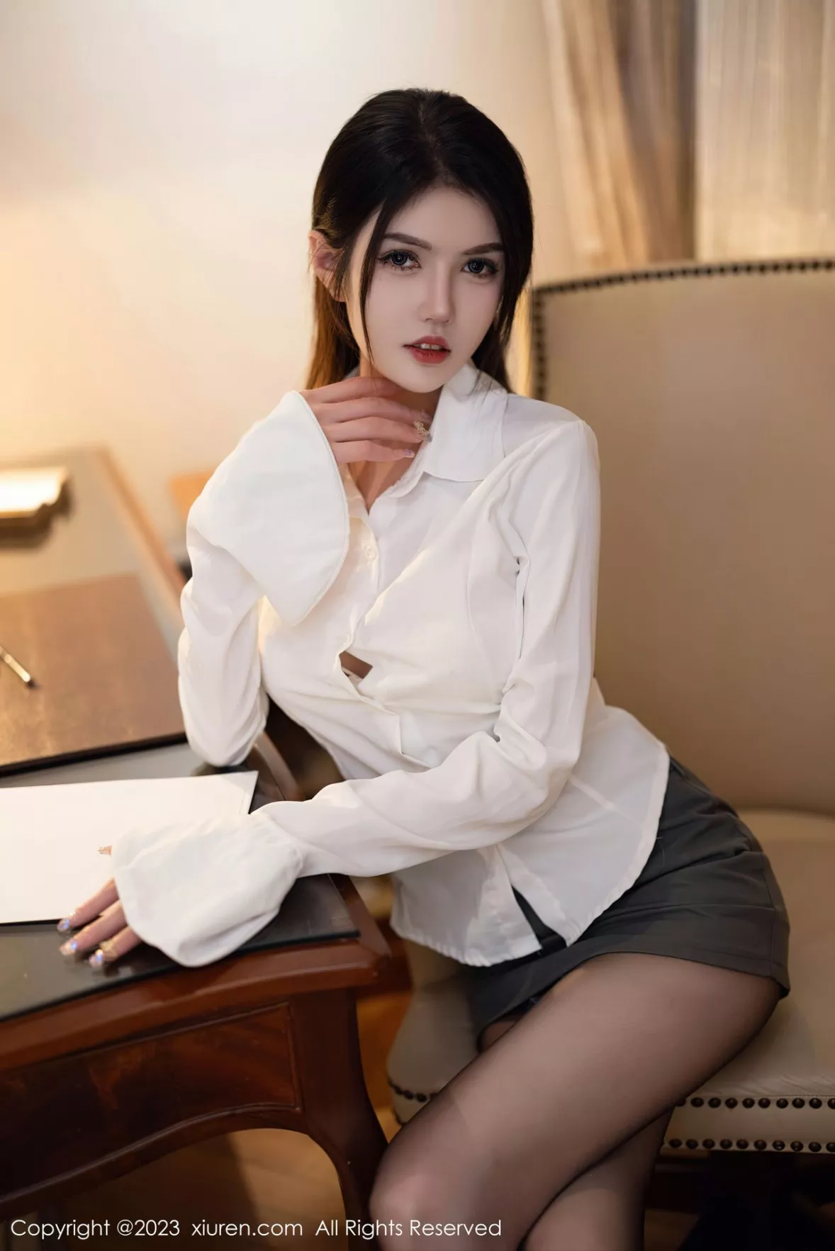 图片[2]-[XiuRen秀人网]第6125期媛媛酱写真-秀人集