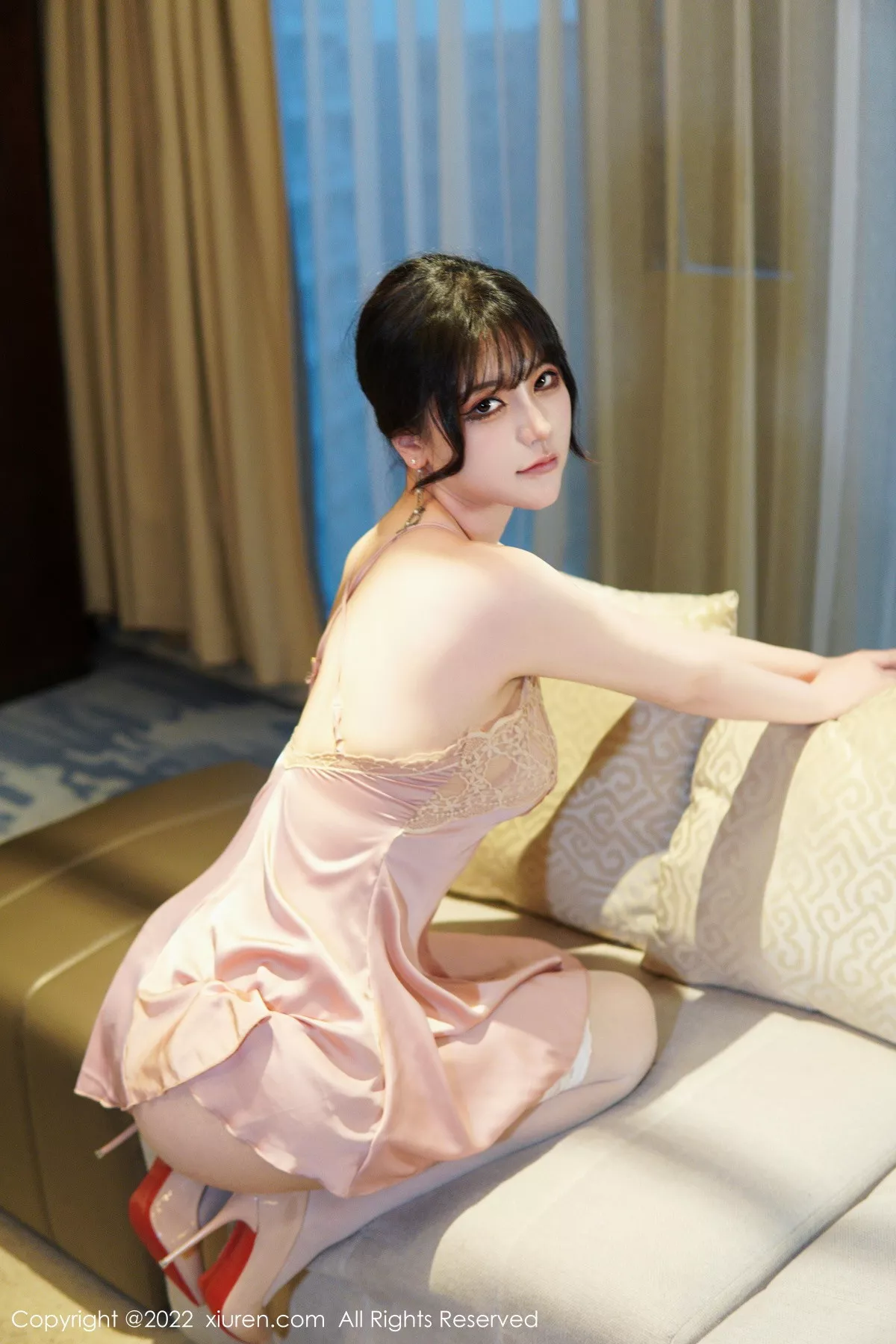 图片[14]-[XiuRen秀人网]第6022期桃桃子写真-秀人集