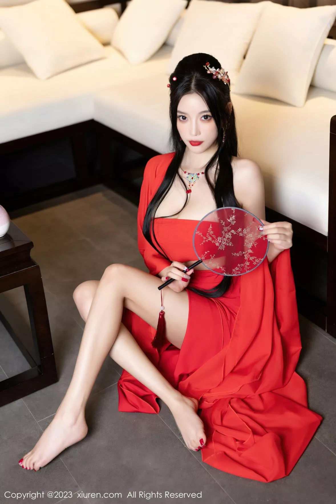 图片[2]-[XiuRen秀人网]第6149期杨晨晨写真-秀人集