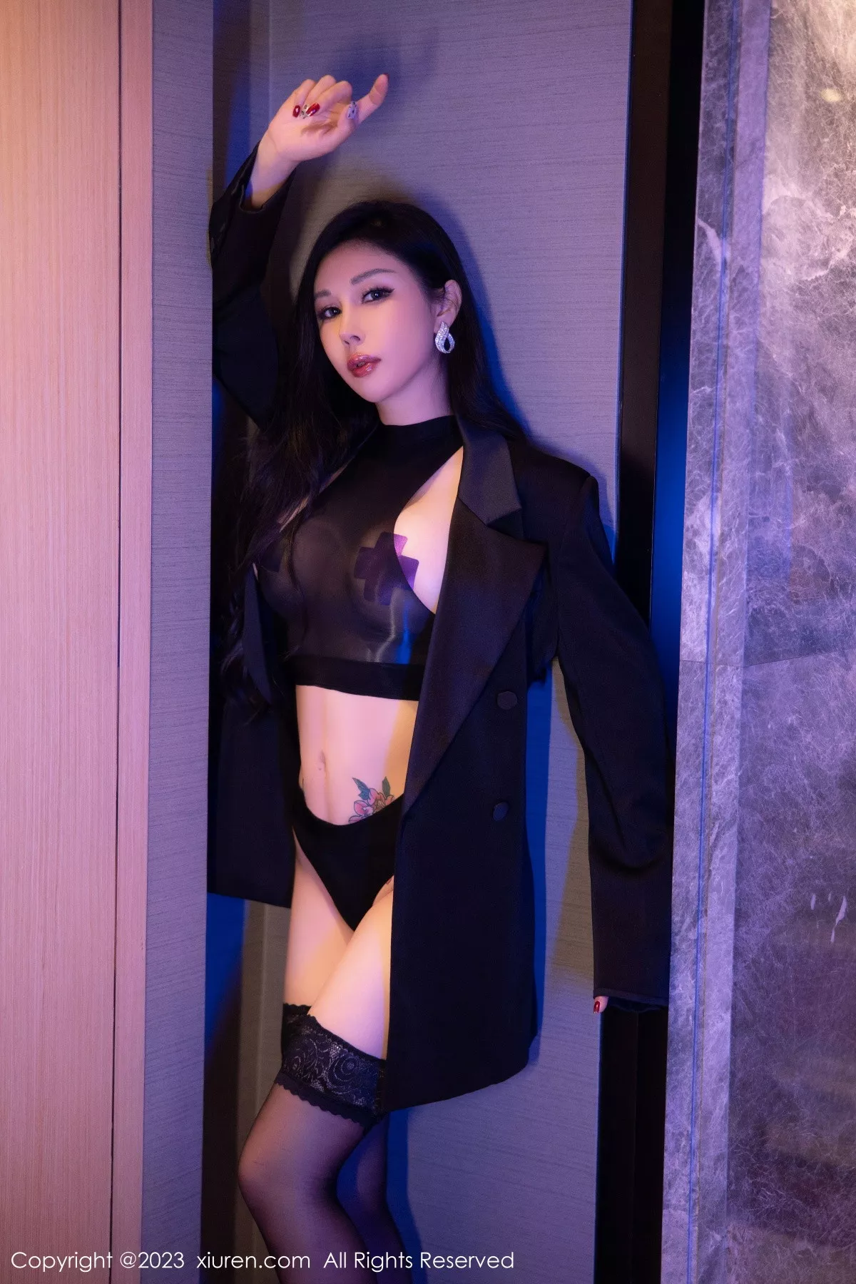 图片[6]-[XiuRen秀人网]第6143期田冰冰写真-秀人集