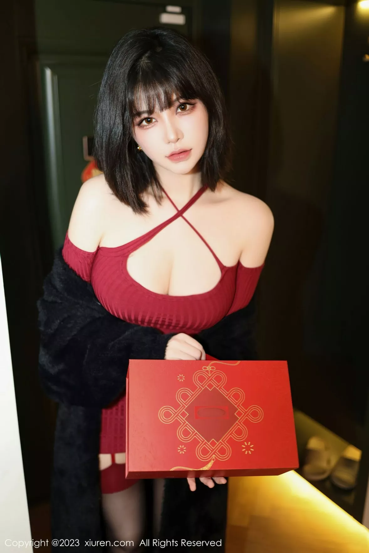 图片[12]-[XiuRen秀人网]第6144期桃桃子写真-秀人集