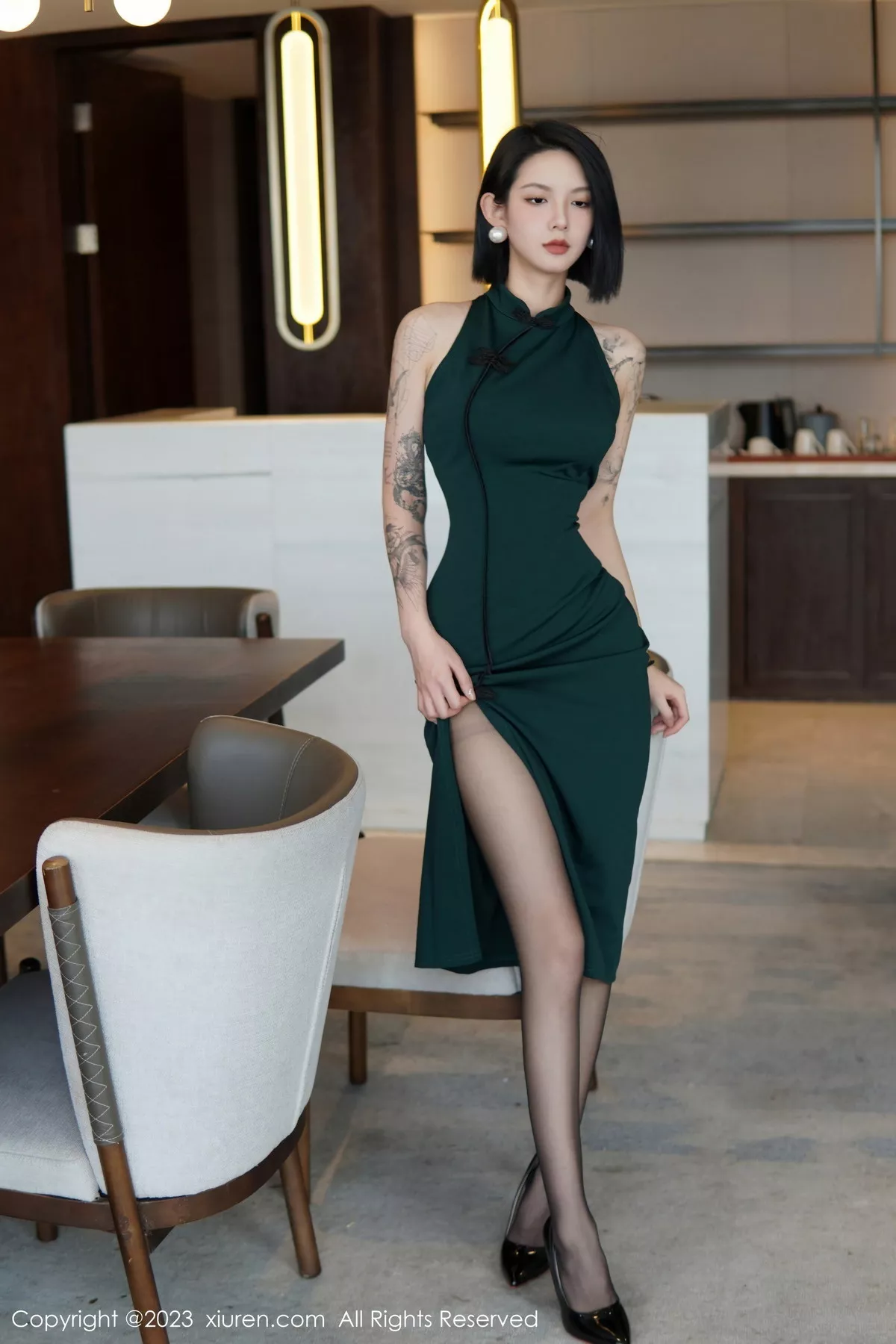 图片[9]-[XiuRen秀人网]第6205期乔一一写真-秀人集