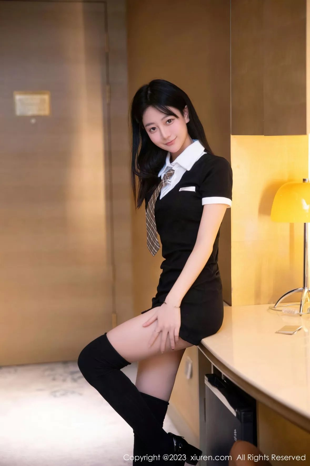 图片[2]-[XiuRen秀人网]第6210期谢小蒽写真-秀人集