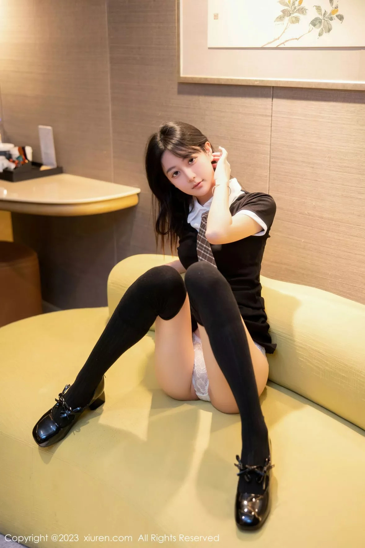图片[31]-[XiuRen秀人网]第6210期谢小蒽写真-秀人集