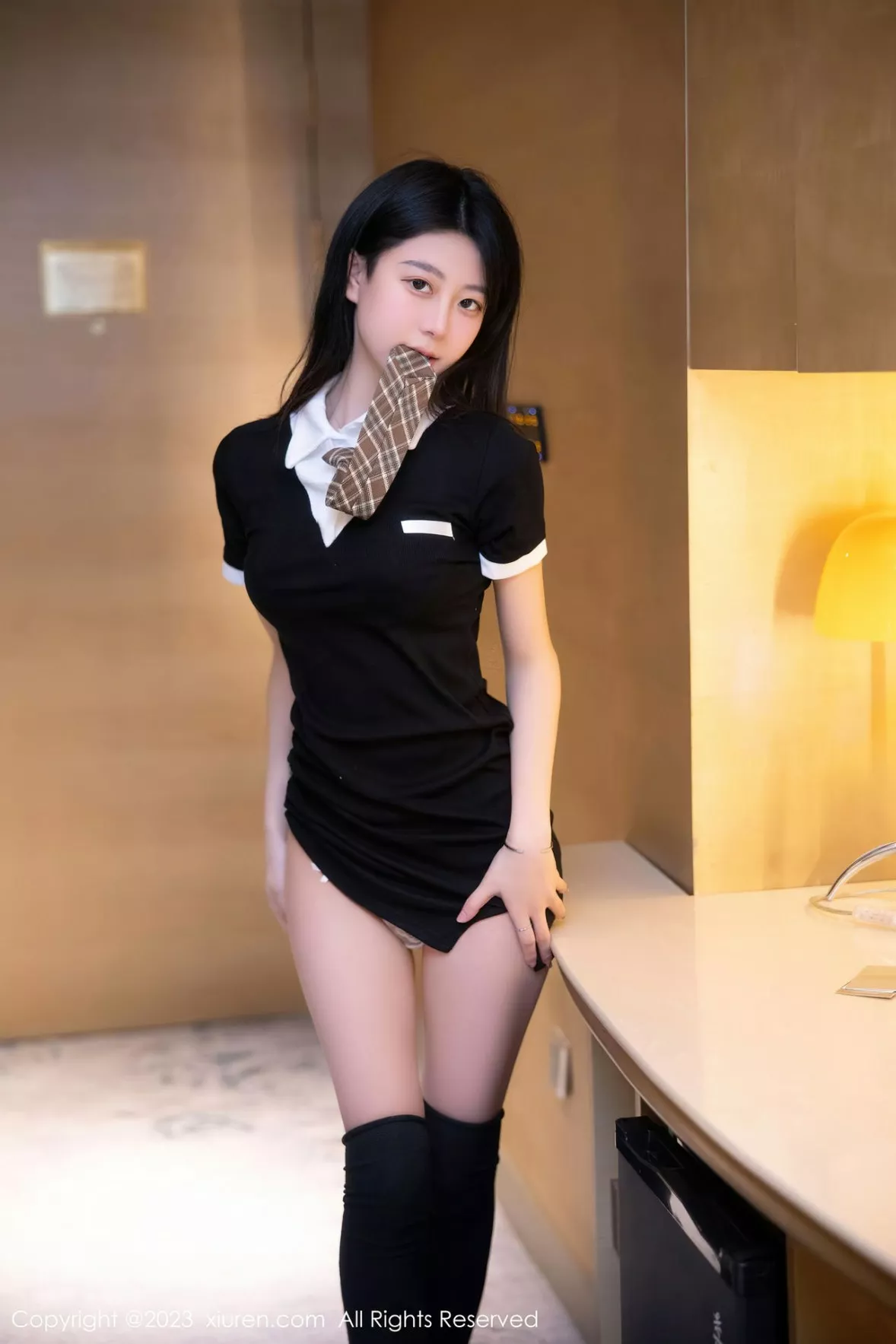 图片[8]-[XiuRen秀人网]第6210期谢小蒽写真-秀人集