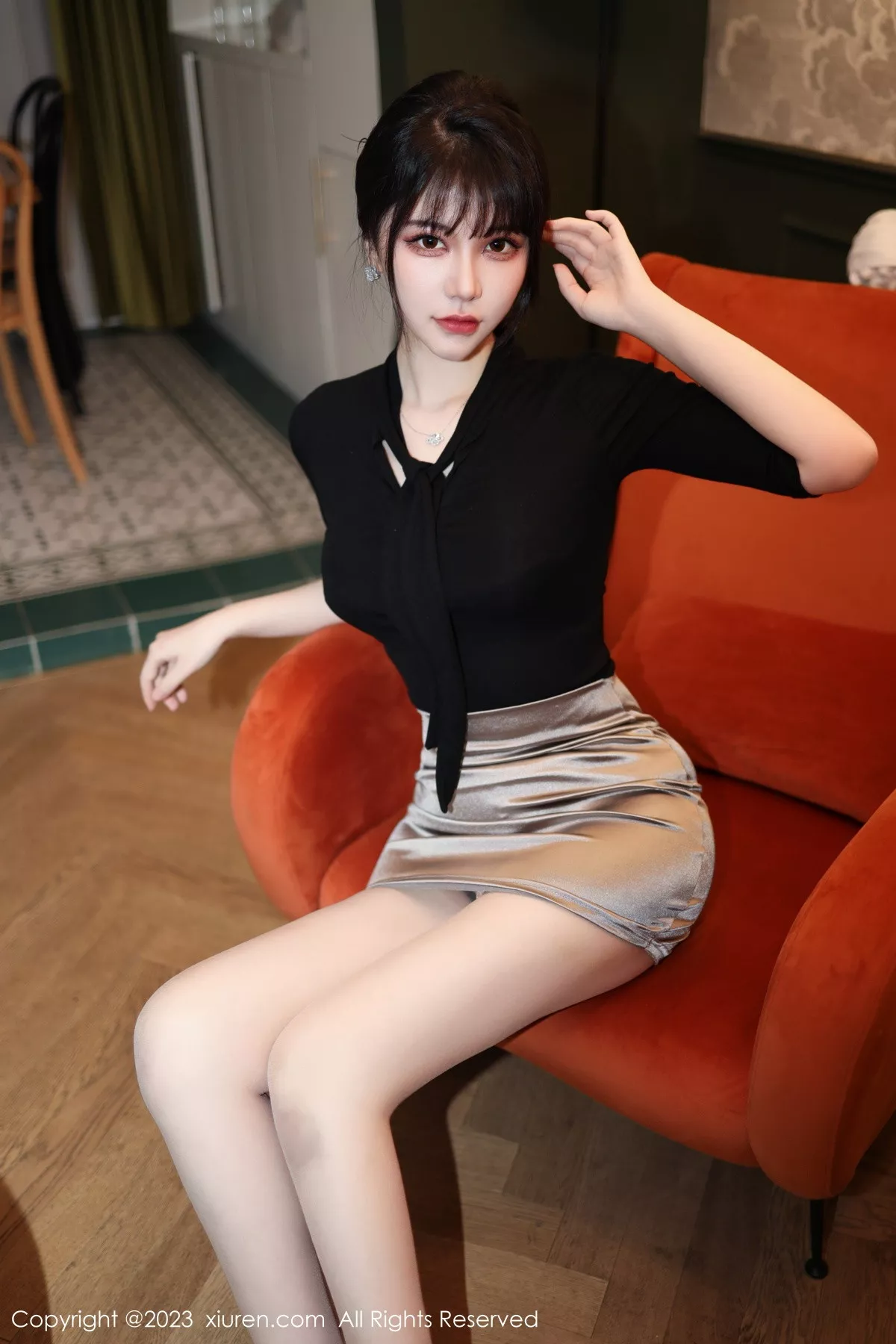 图片[5]-[XiuRen秀人网]第6256期桃桃子写真-秀人集
