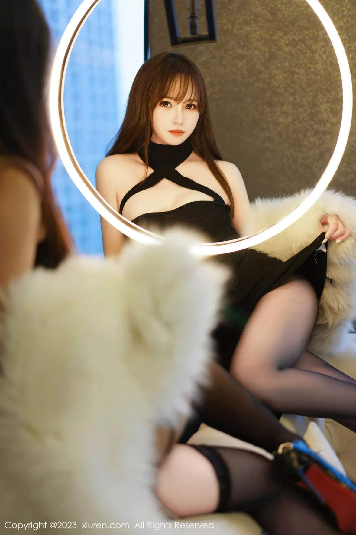 图片[7]-[XiuRen秀人网]第6162期阿姣写真-秀人集