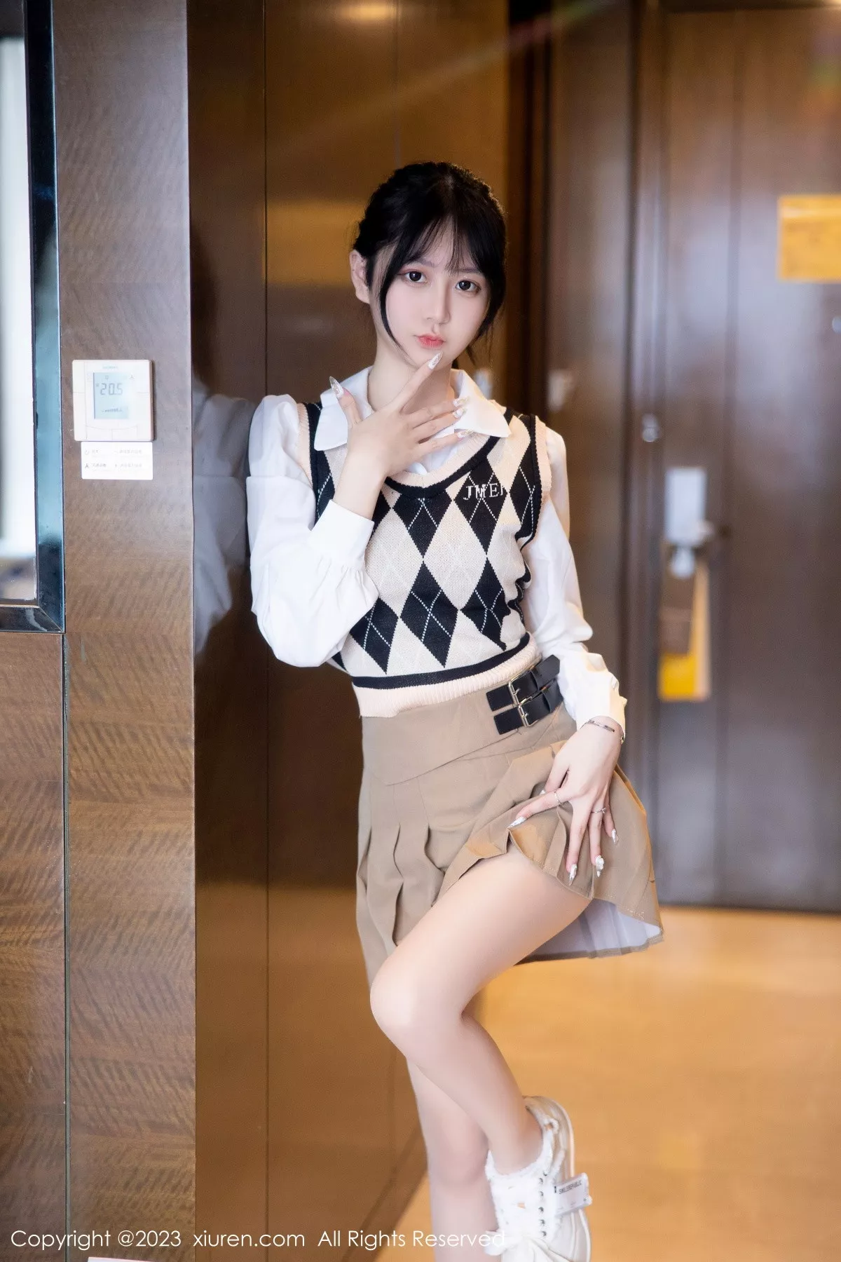 图片[3]-[XiuRen秀人网]第6329期谢小蒽写真-秀人集