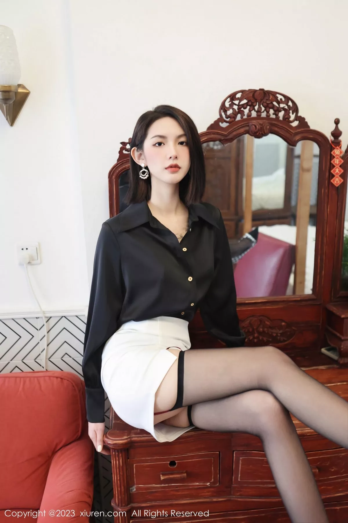 图片[9]-[XiuRen秀人网]第6356期乔一一写真-秀人集