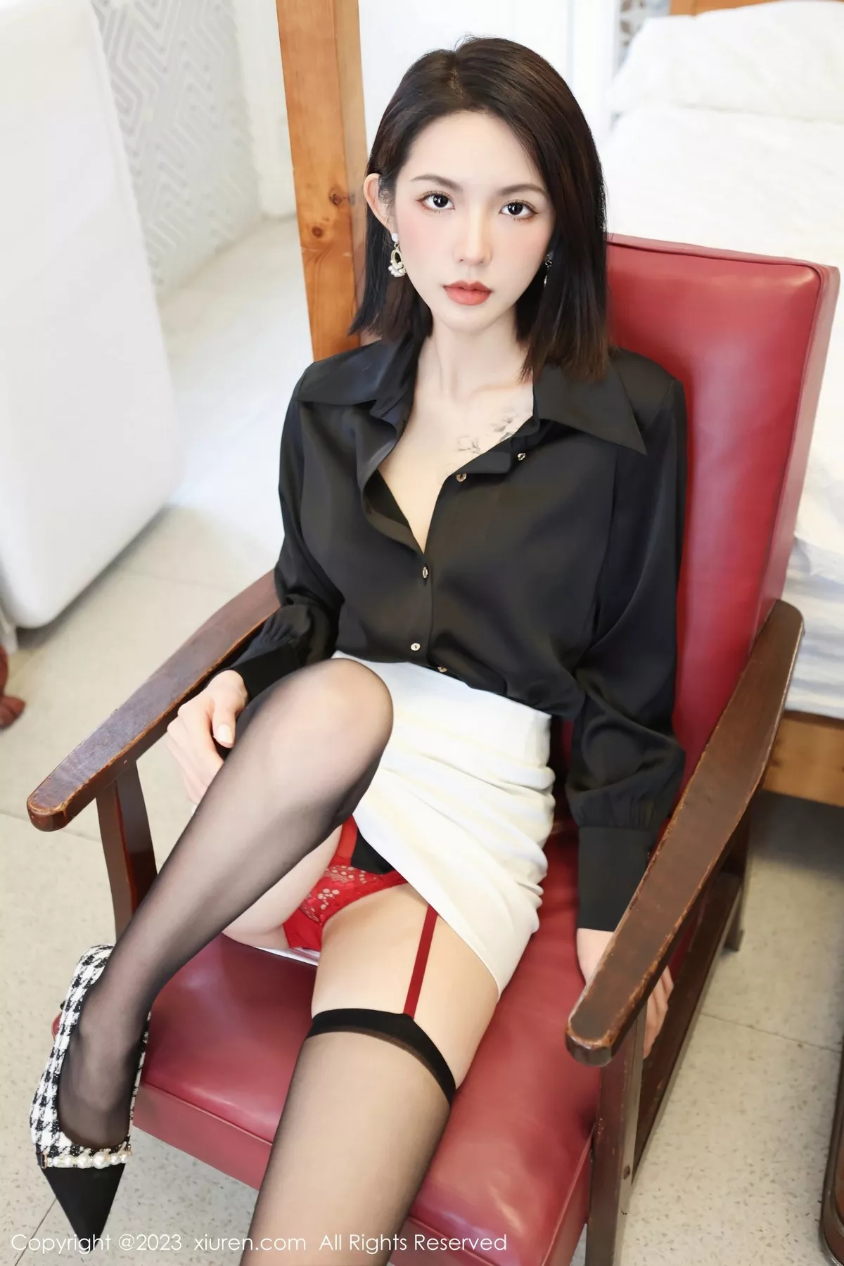 图片[5]-[XiuRen秀人网]第6356期乔一一写真-秀人集