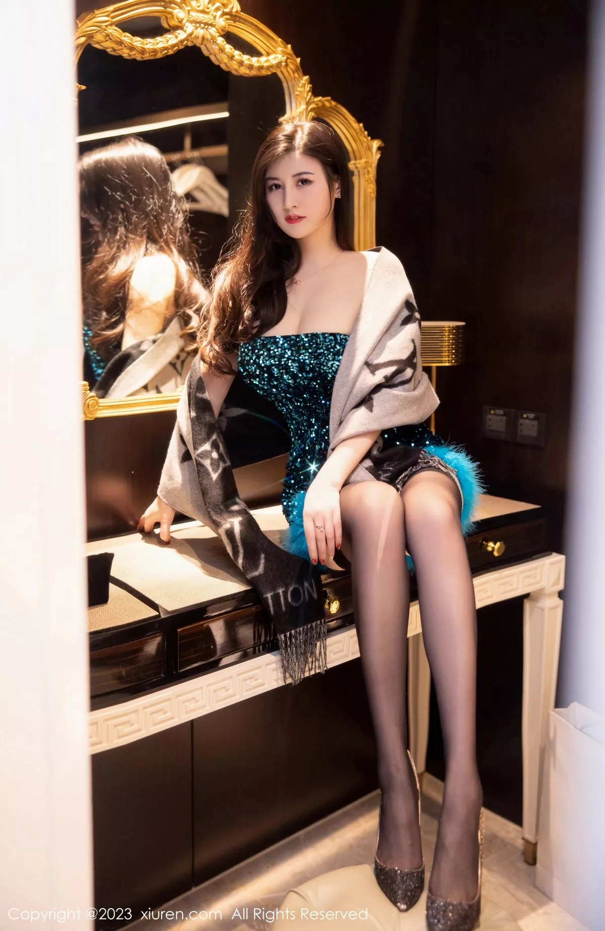 图片[14]-[XiuRen秀人网]第6384期诗诗写真-秀人集