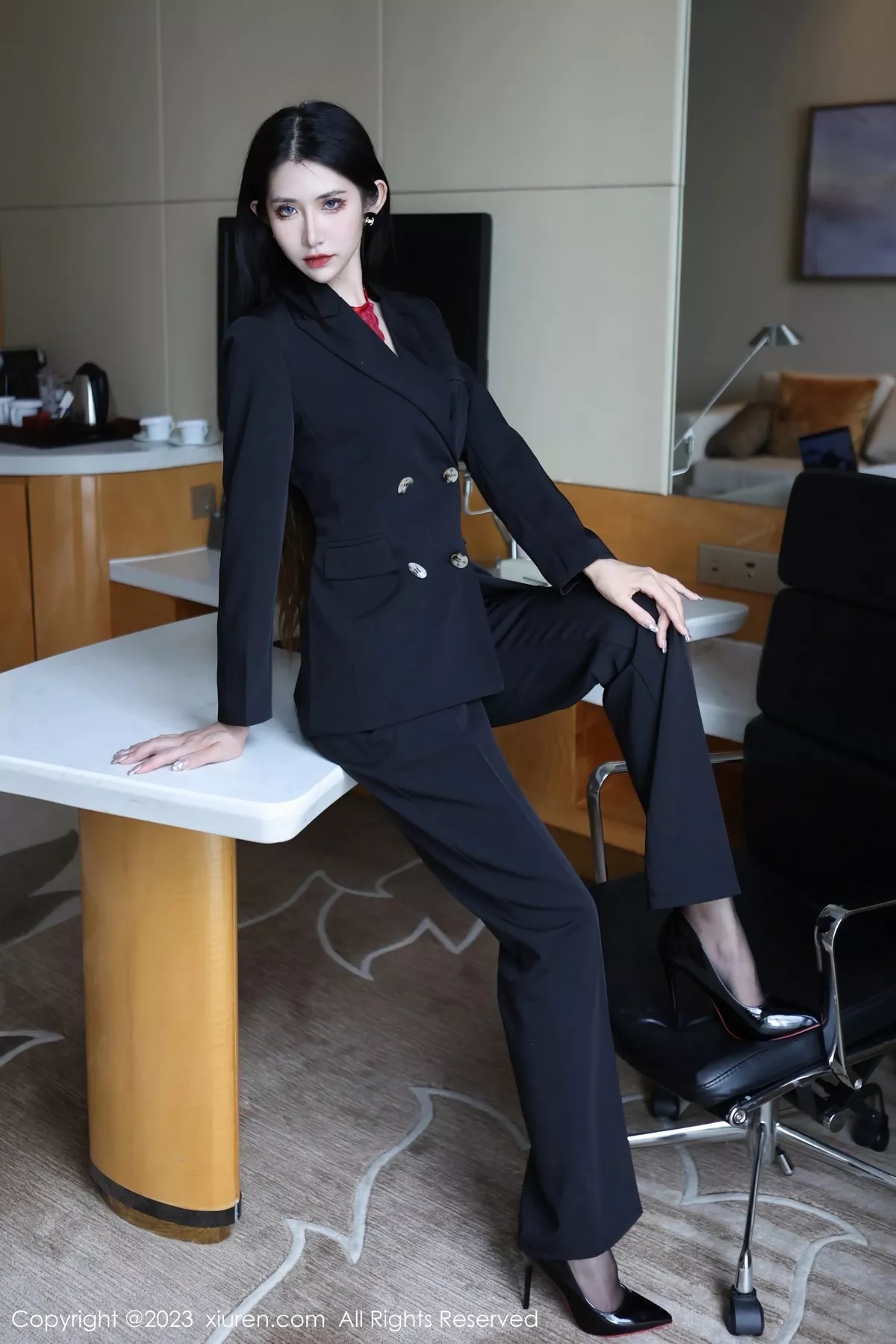 图片[9]-[XiuRen秀人网]第6402期依娜写真-秀人集