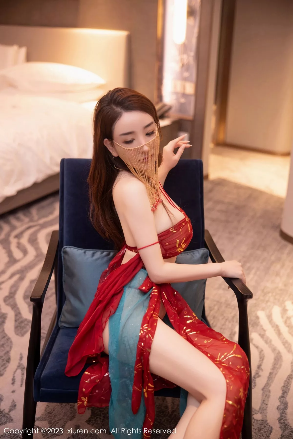 图片[9]-[XiuRen秀人网]第6412期雨儿写真-秀人集