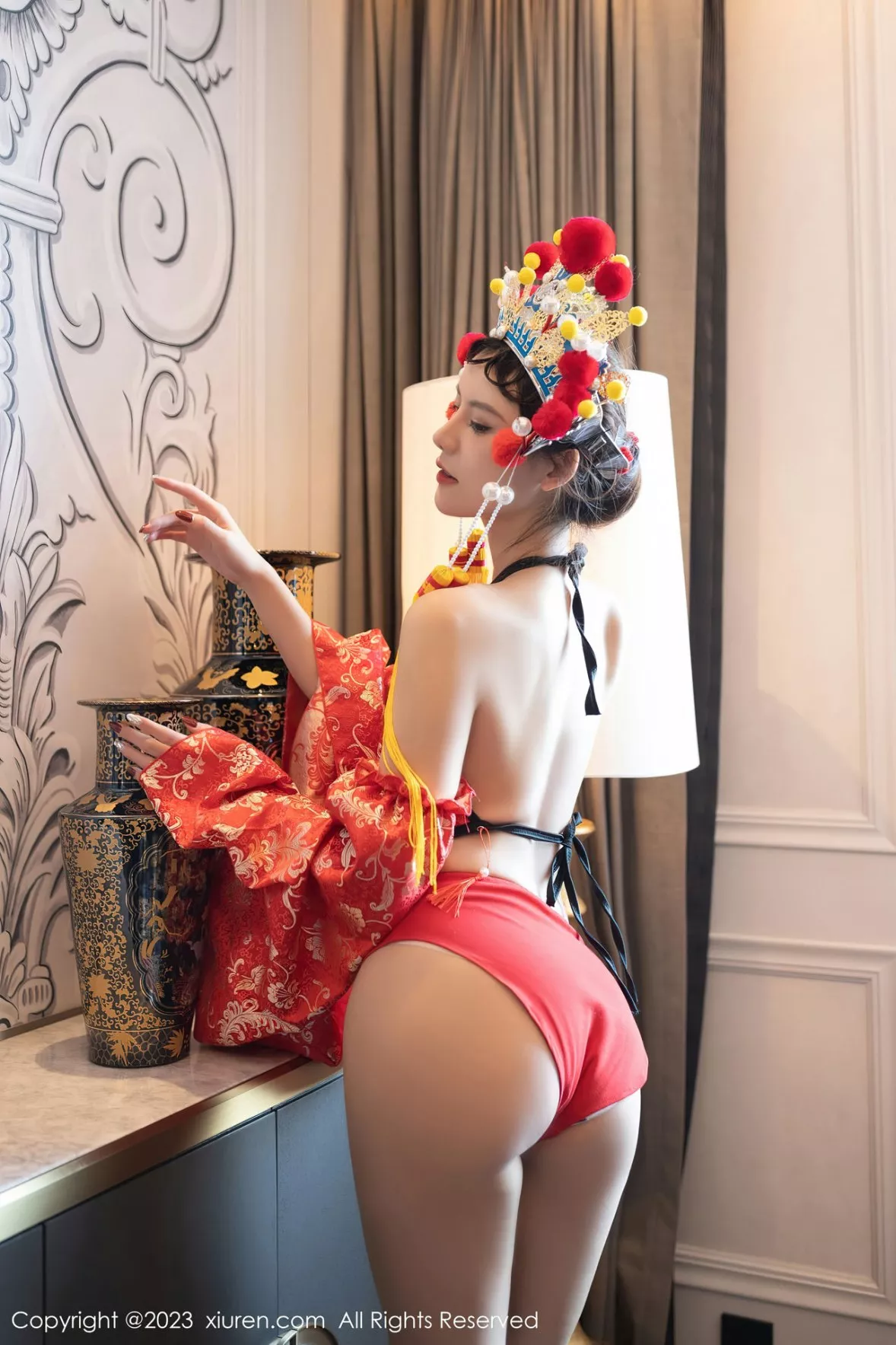 图片[3]-[XiuRen秀人网]第6308期就是阿朱啊写真-秀人集